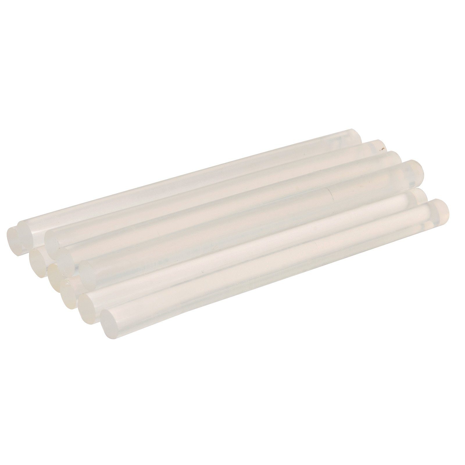 Silverline Klebesticks 10 Heißklebestifte Klebestifte 7,2mm x 100mm Klebesticks transparent, (10-tlg)