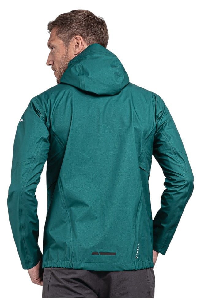 Schöffel Softshelljacke Begoro 3-Lagen (Hardshell, winddicht, wasserdicht) dunkelgrün Herren