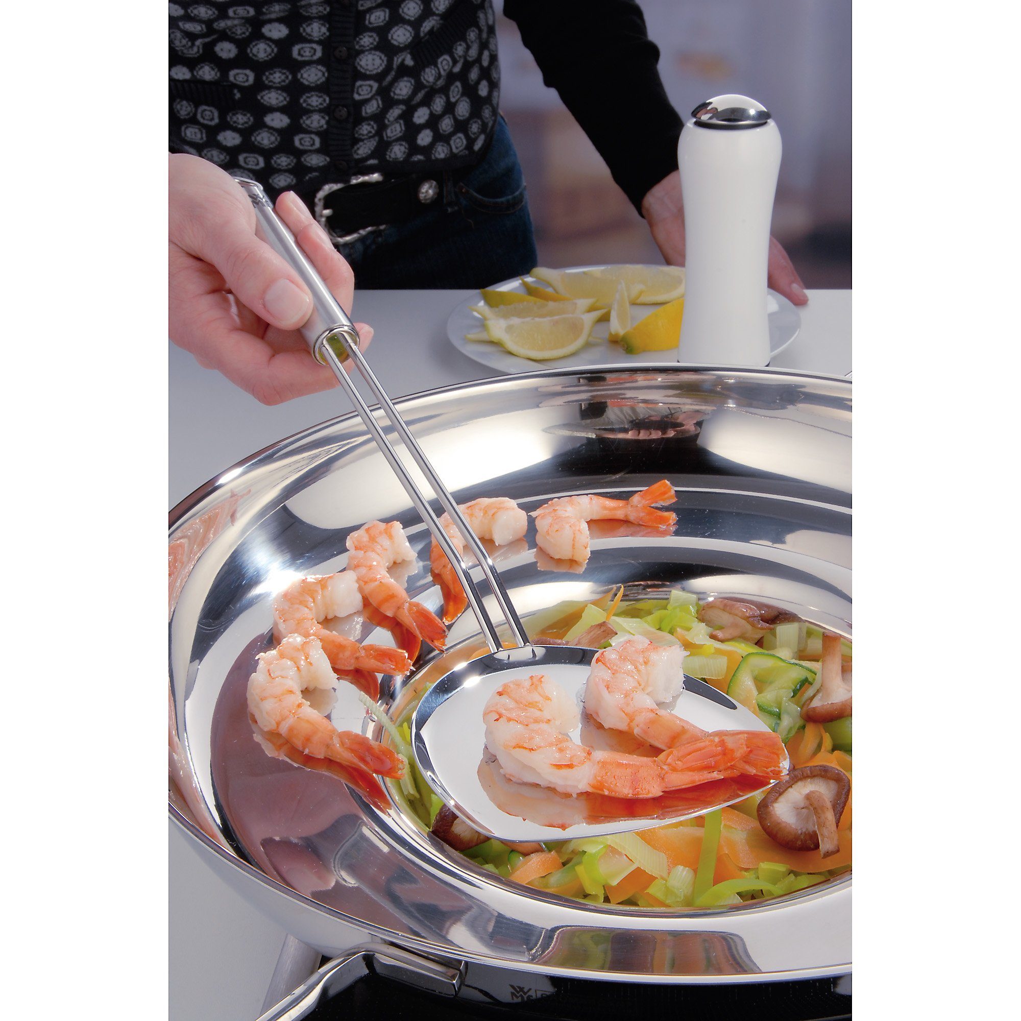 WMF Pfannenwender Profi Plus Wok-Wender, 36 cm, Profi Plus