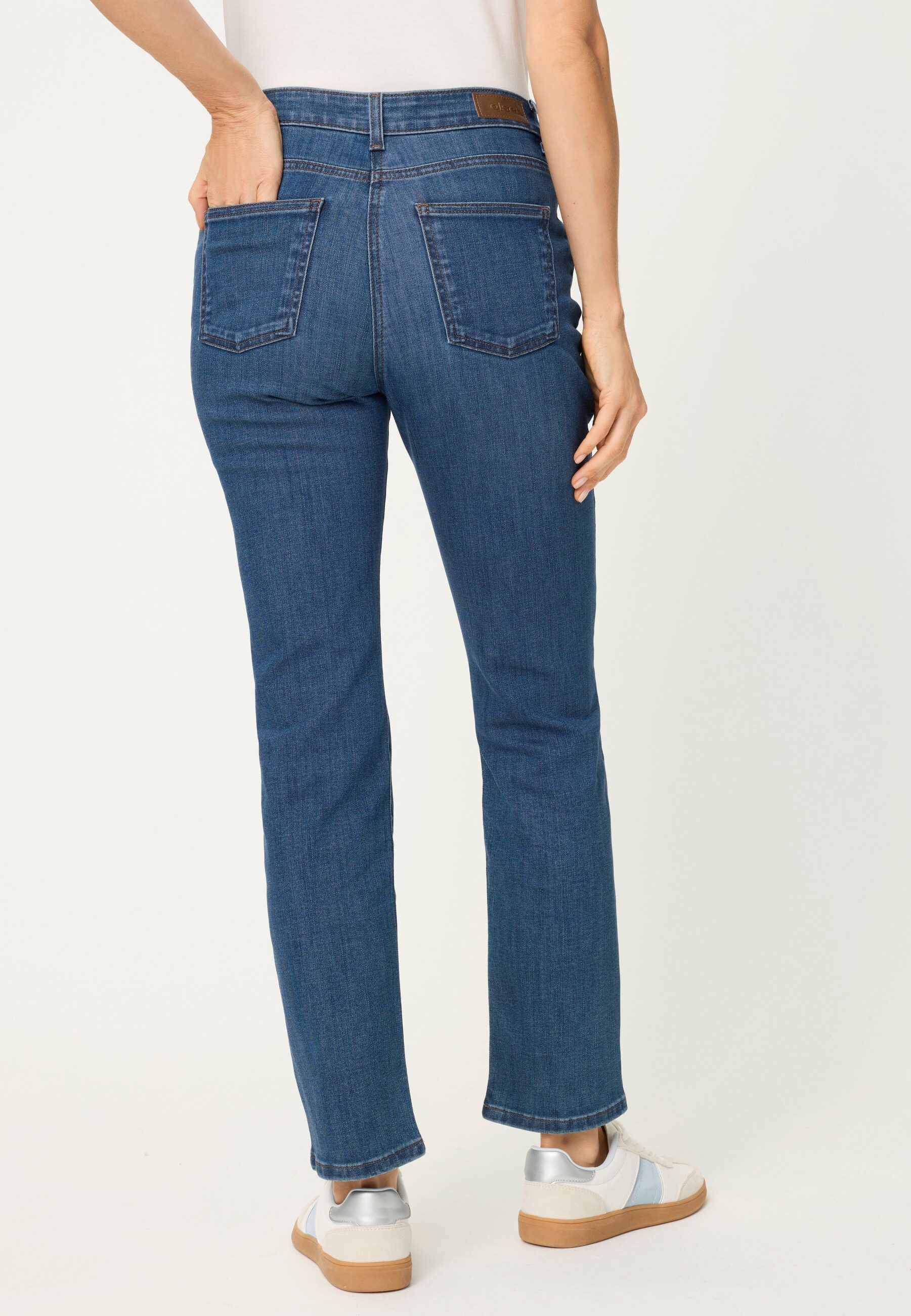 Olsen Regular-fit-Jeans mit Stretchkomfort