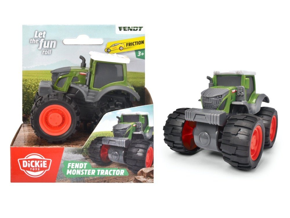 Dickie Tractor Fendt 203731000 Toys Farm Monster Spielzeug-Traktor