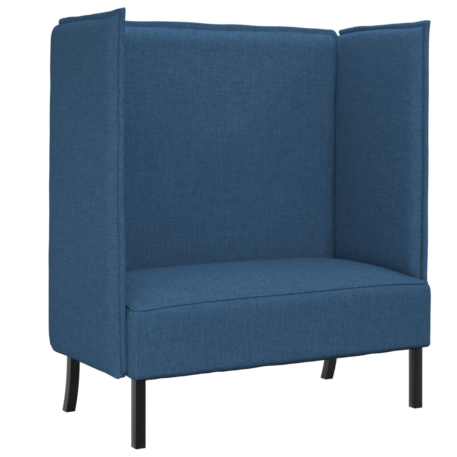 vidaXL Sofa Rückenhöhen-Sofa Blau 109x56x121 cm günstig online kaufen