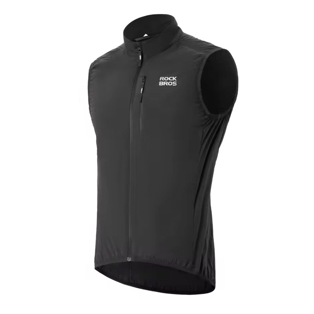 ROCKBROS Funktionsweste Thermoweste Radweste Windweste (Spar-Set, 1-tlg) winddicht, atmungsaktiv, reflektierend, faltbar