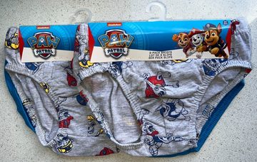 PAW PATROL Slip 6x Paw Patrol Jungen Unterhosen Schlüpfer 98 104 110 116 128 Logo Druck Paw Patrol