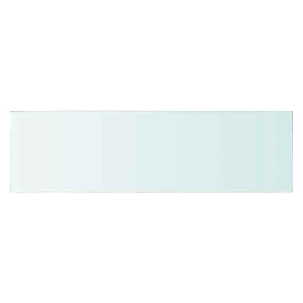 vidaXL Regal Regalboden Glas Transparent 70 cm x 20 cm, 1-tlg.