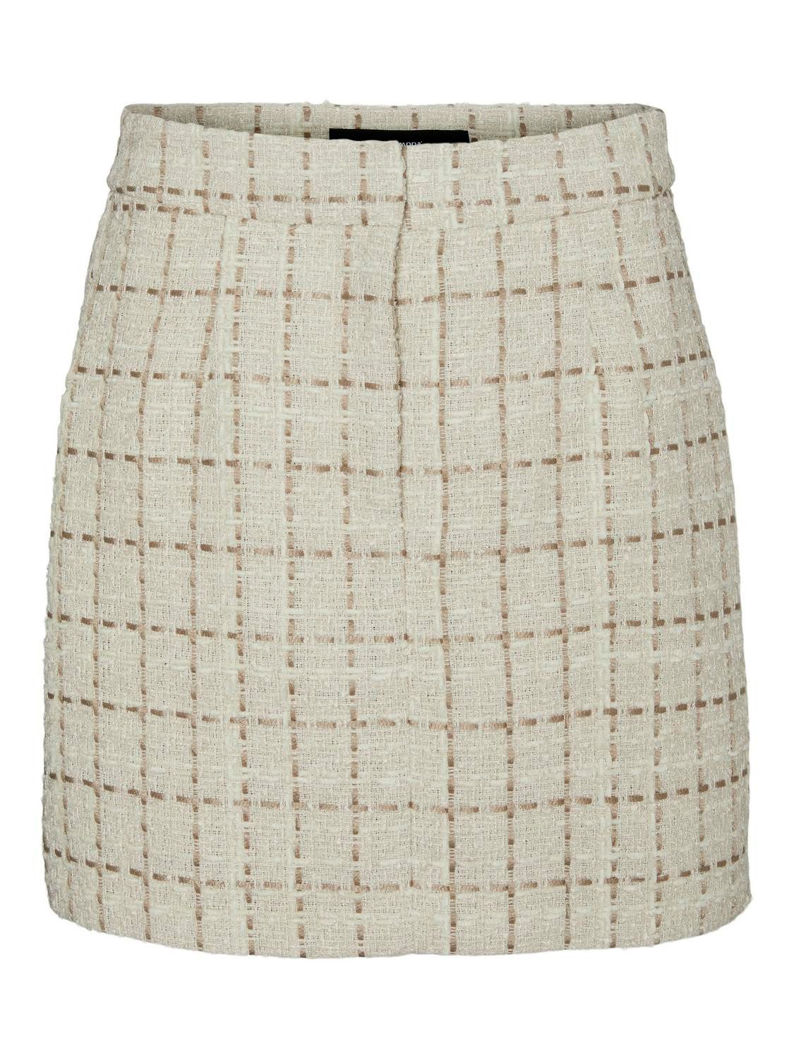 Vero Moda Sommerrock VMMILEY HR SHORT TWEED SKIRT