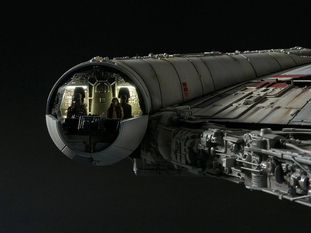 Bandai Modellbausatz Star Wars Episode IV Perfect Grade Modellbausatz 1/72 Millennium Falke