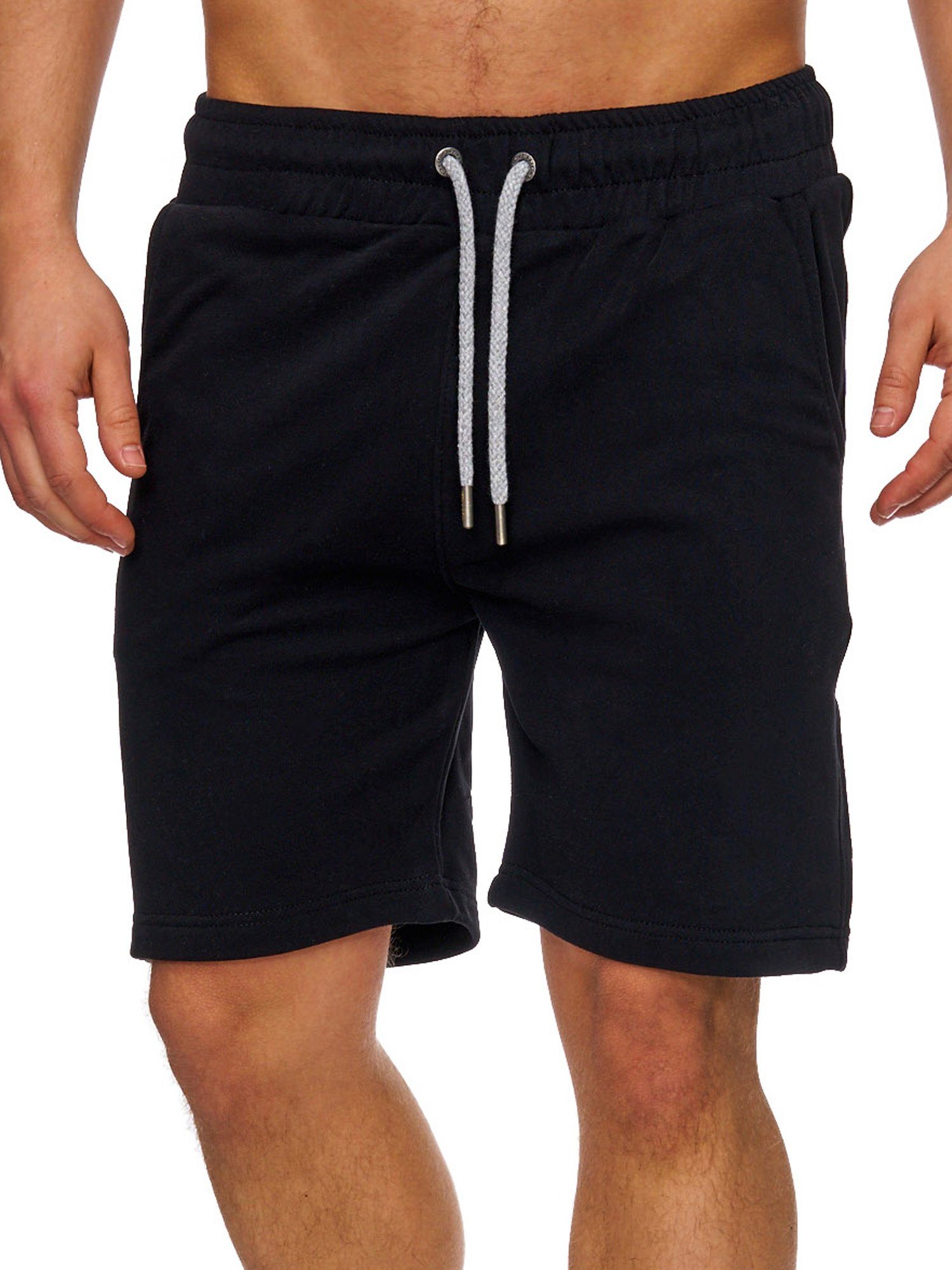 & zeitlose Sweatshorts Hose 17600 kurze Tazzio schwarz moderne