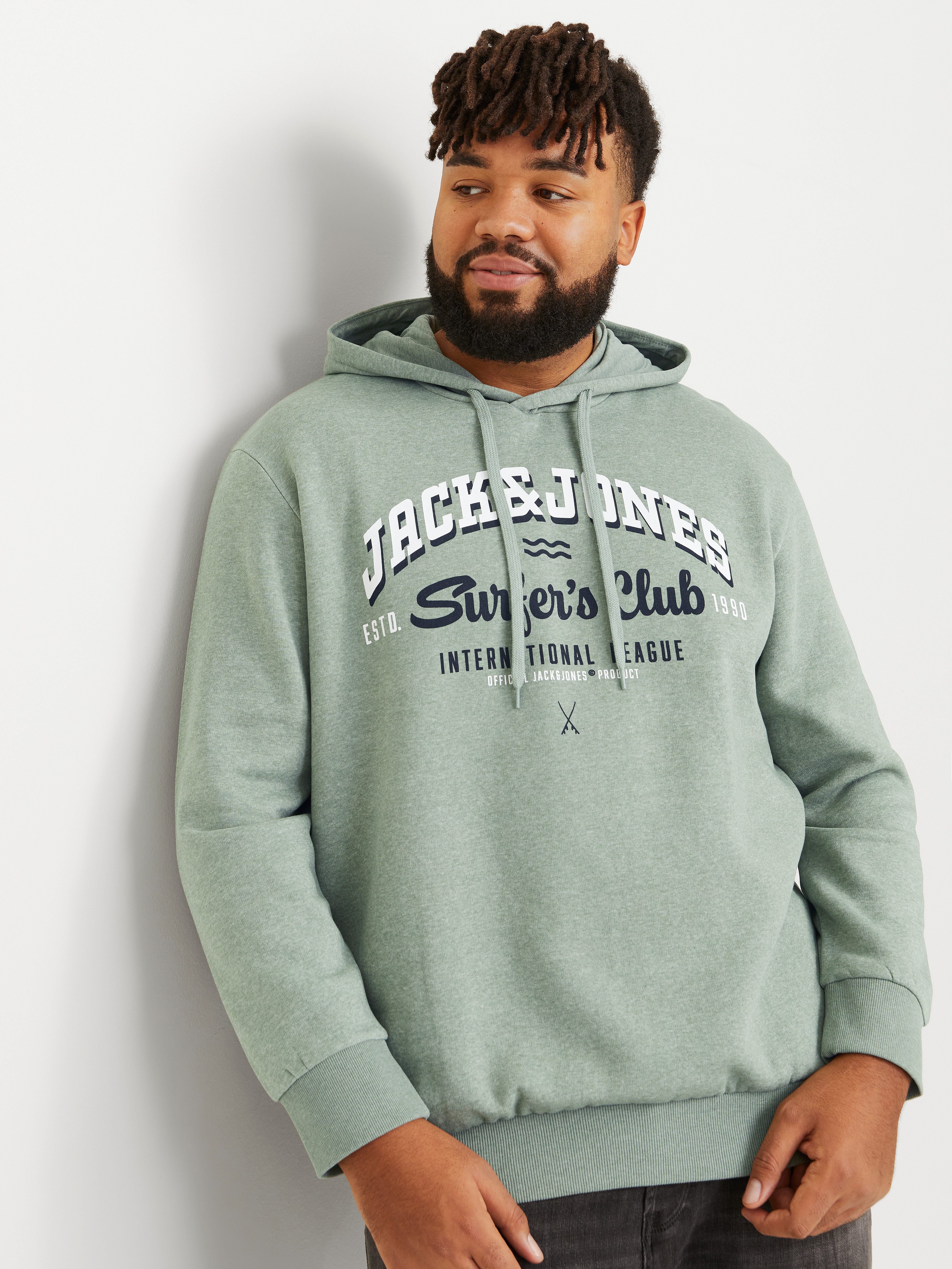 Jack & Jones PlusSize Hoodie JJELOGO günstig online kaufen
