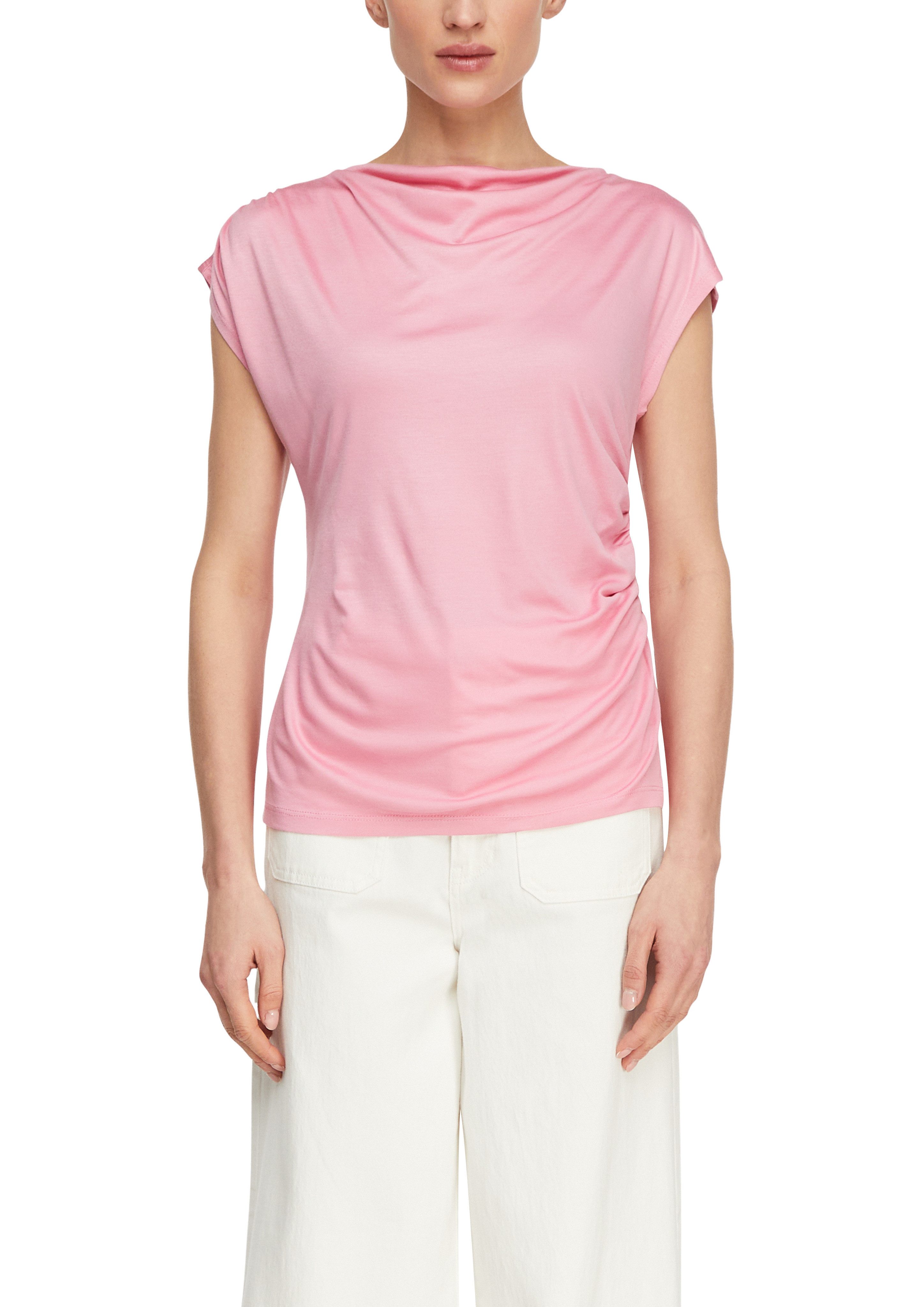 comma Wasserfallshirt Sommershirt aus weich fließender Viskose