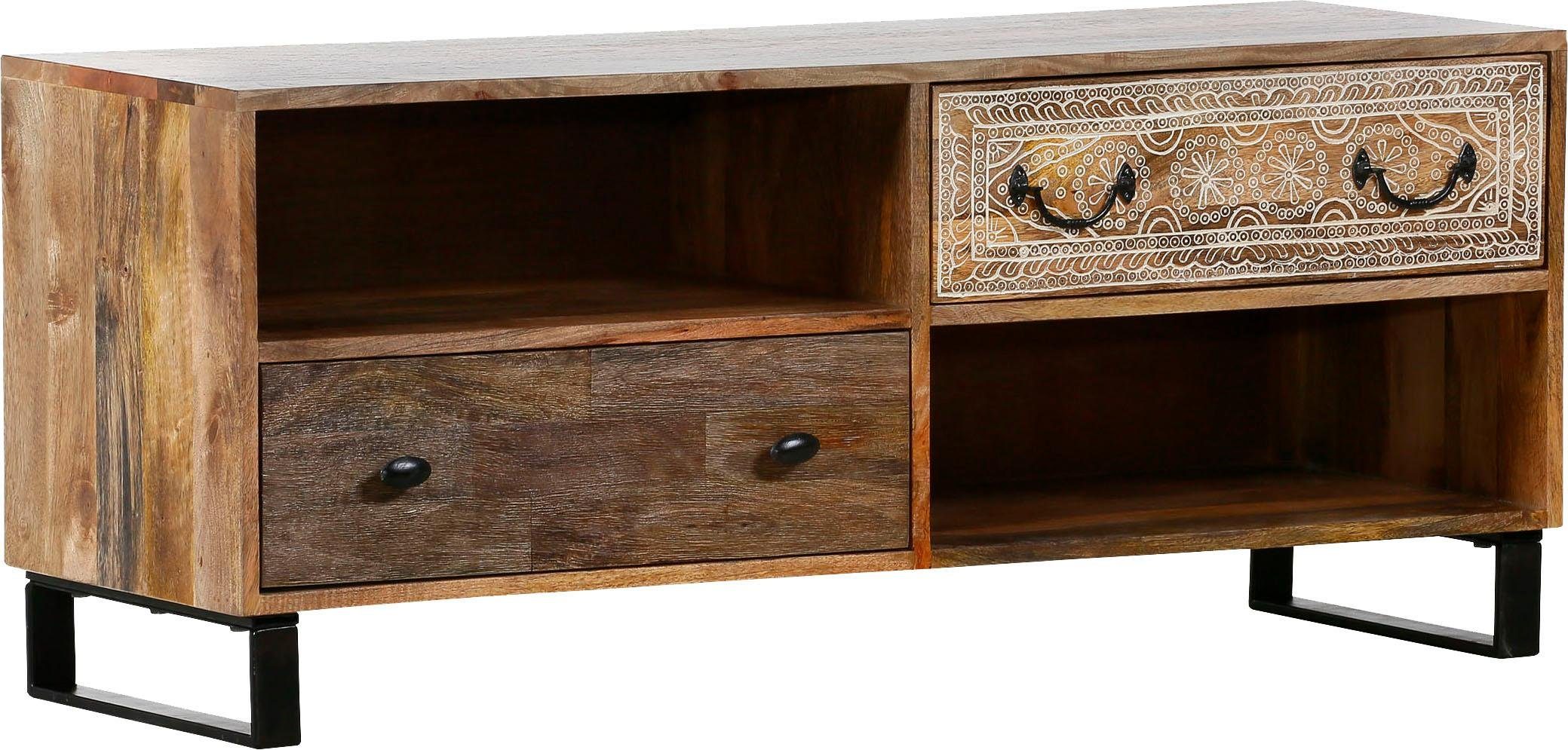 Gutmann Factory Lowboard Bounce, Kommode Shabby Chic, Breite 20 cm