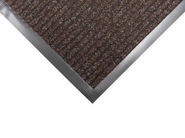 Fußmatte OSLO, Primaflor-Ideen in Textil, rechteckig, Höhe: 8 mm, Schmutzfangmatte, gestreift, meliert, rutschhemmend, waschbar