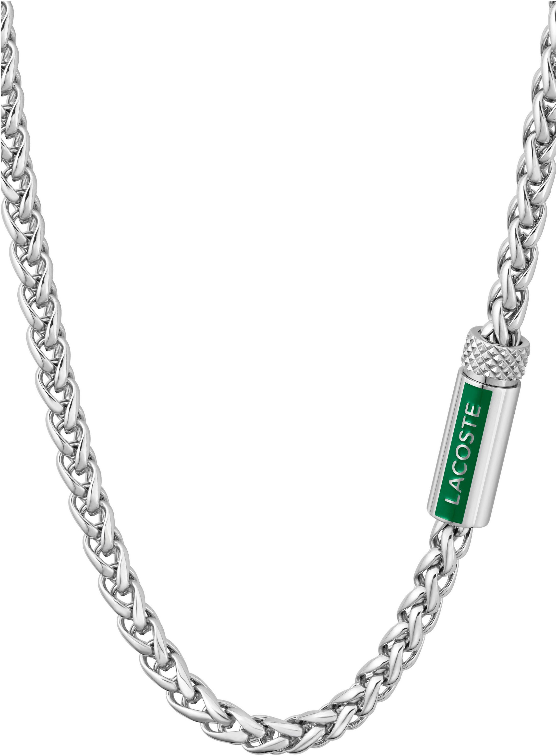 Lacoste Edelstahlkette SPELT, mit Emaille