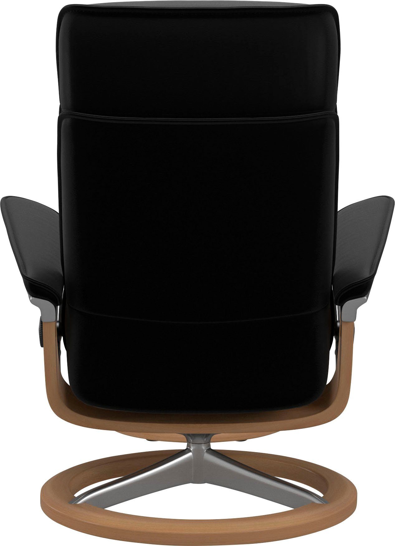 Stressless® Relaxsessel Admiral (Set, Relaxsessel inkl. Hocker), mit Signature Base, Größe M & L, Gestell Eiche