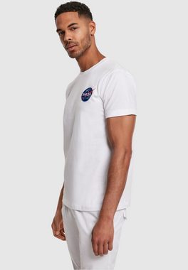 MisterTee T-Shirt MisterTee Herren NASA Logo Embroidery Tee (1-tlg)