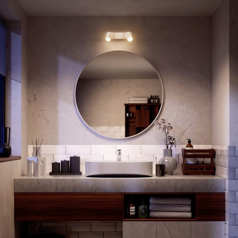 Philips Deckenleuchte Philips Idris 8720169299092 Deckenstrahler GU10 Weiß