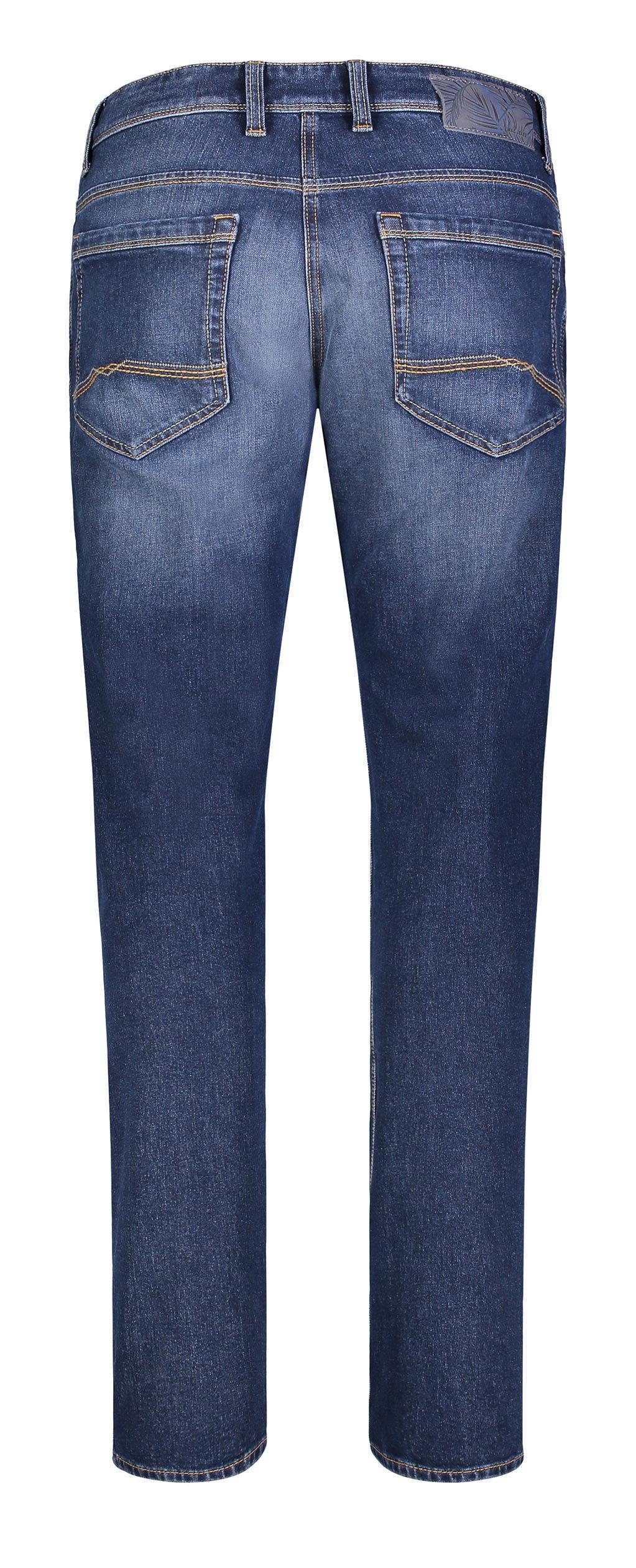 0383-90-0960L 5-Pocket-Jeans blue DOUBLEFLEXX wash H666 carbon authentic BEN MAC MAC