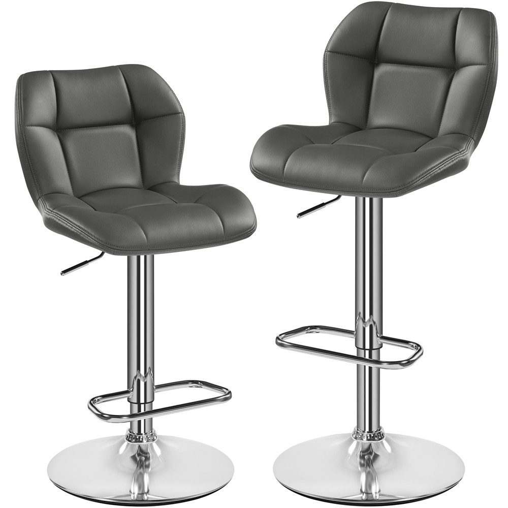 Yaheetech Barhocker (2 St), 1/2/4/6er-Set Barstühle Küchenstühle Bistrohock günstig online kaufen