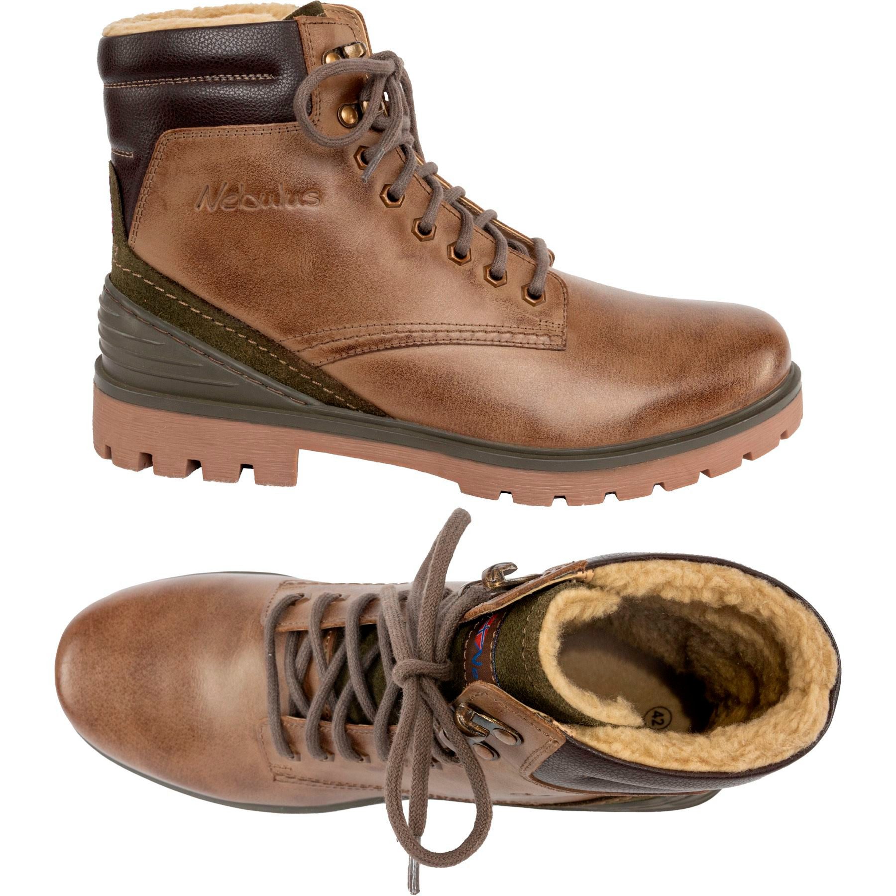 Nebulus NORDAS, P6031 - Herren, dunkelbraun, 46 Winterstiefel günstig online kaufen