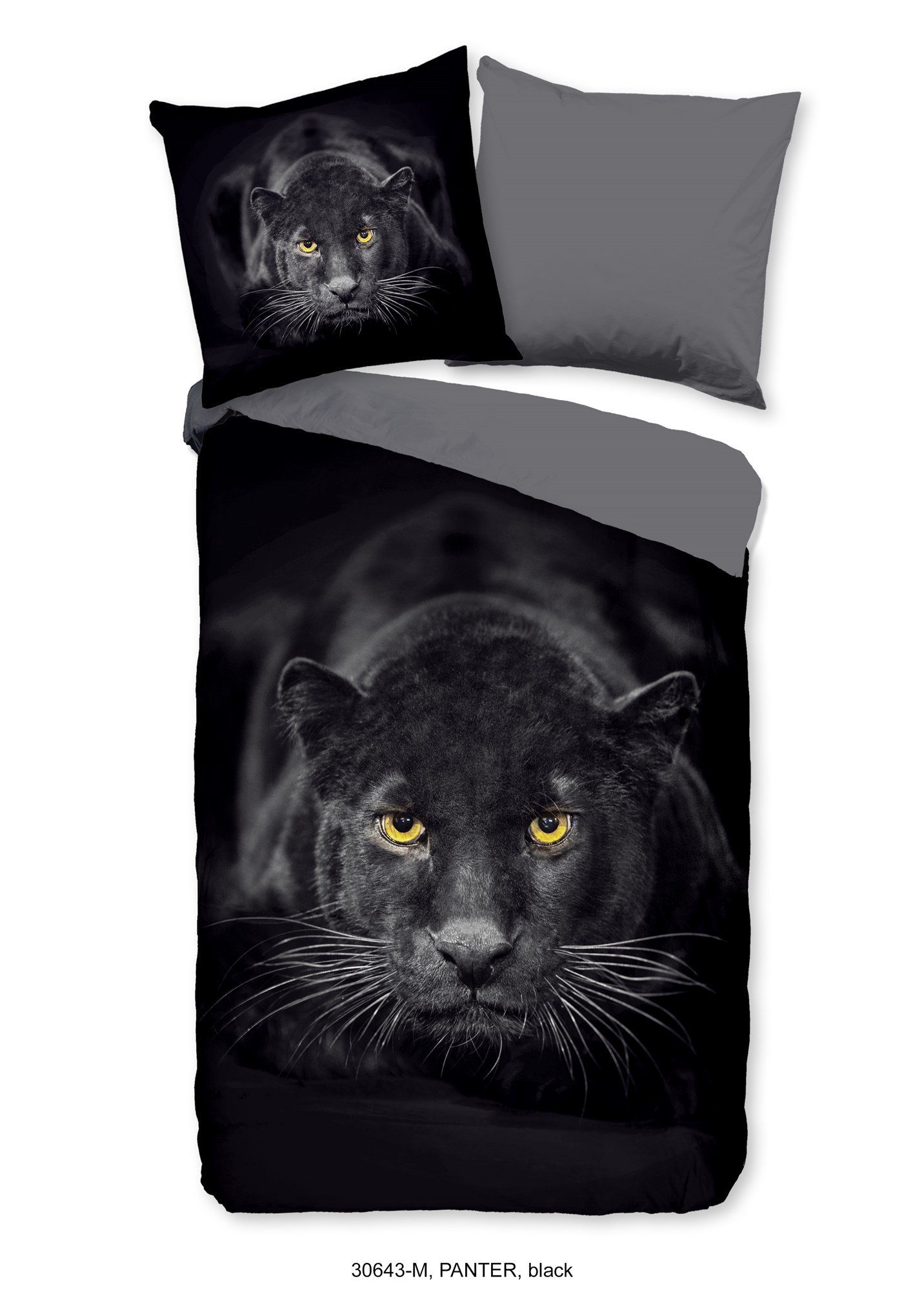 PURE luxury collection Bettwäsche PANTER Bettwäsche-Set Bettbezug & Kissenb günstig online kaufen