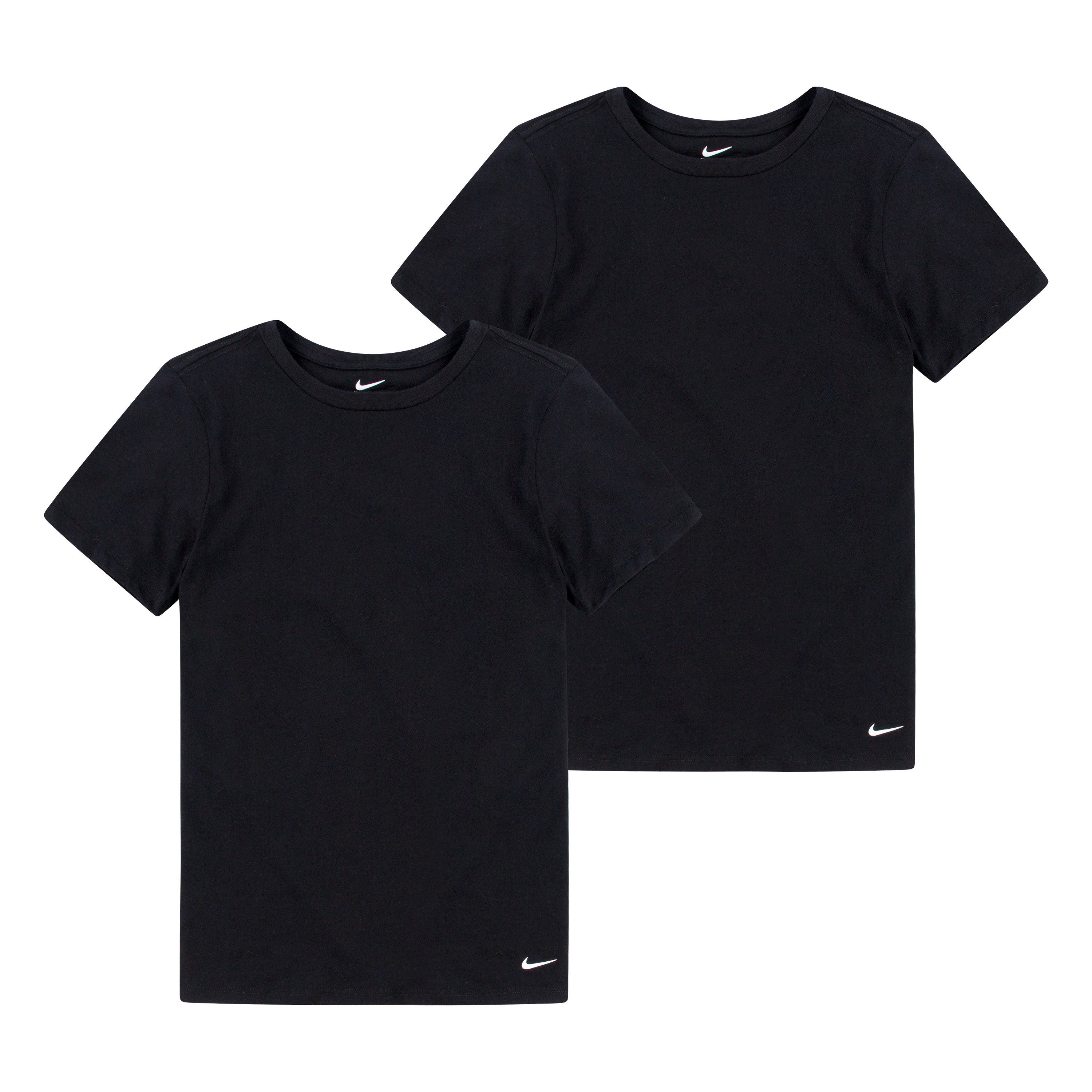 Nike Sportswear T-Shirt NHB BOYS 2PK CREW UNDERSHIRT (2-tlg) für Kinder, 2er-Pack, aus Baumwolle und Polyester