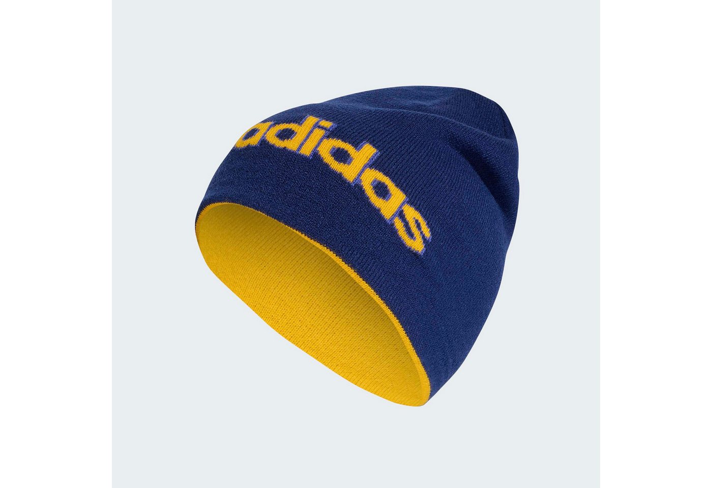 adidas Sportswear Beanie LINEAR BEANIE mit Strickmaterial, leichte Konstruktion, passgenauer Sitz
