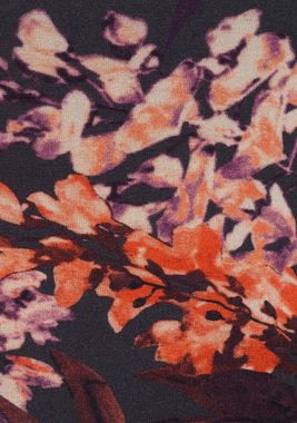 LASCANA Maxikleid mit Floralprint und Taschen, sommerliches Bandeaukleid, Strandkleid