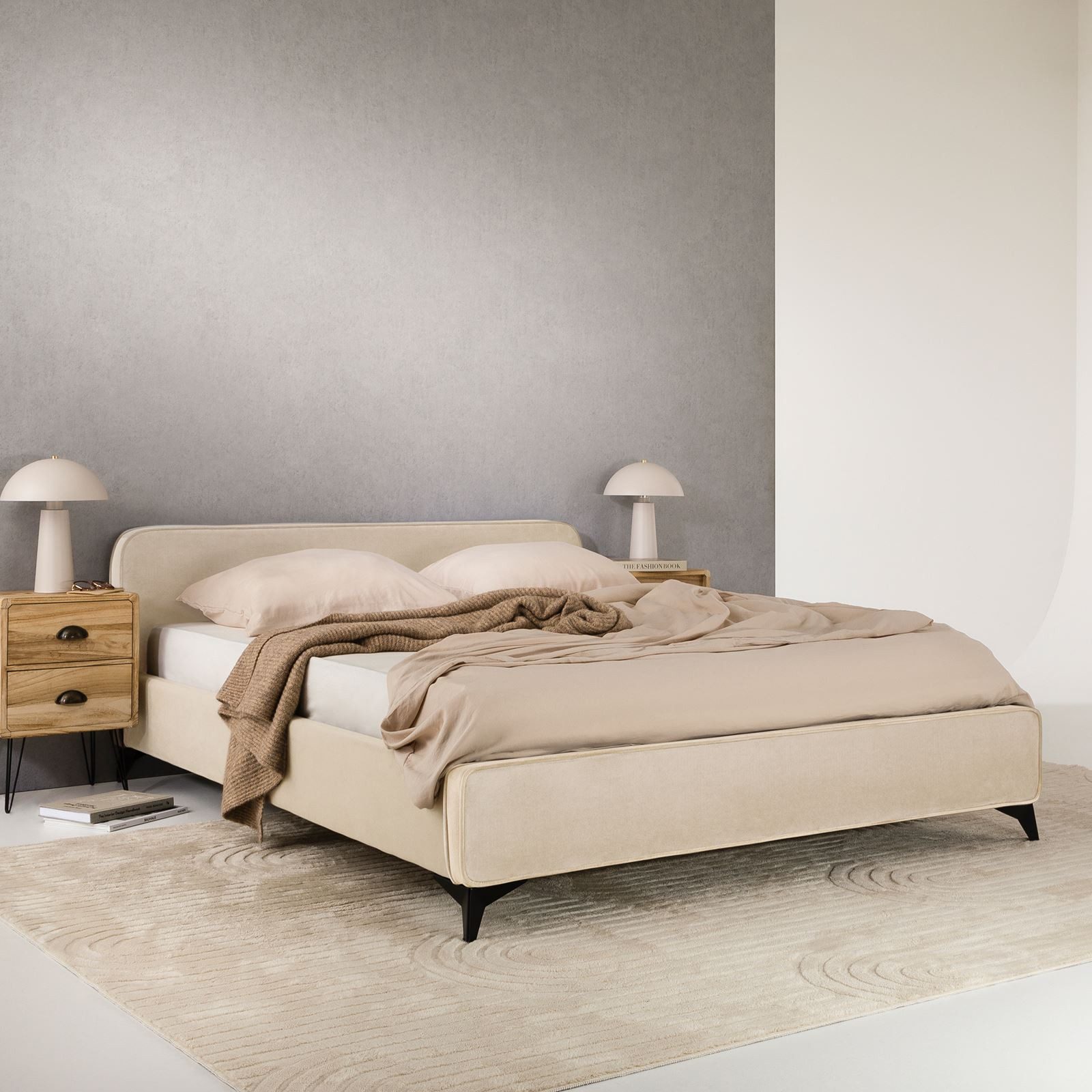 IDIMEX Polsterbett LAVORO, Bett 140x200 cm günstig online kaufen