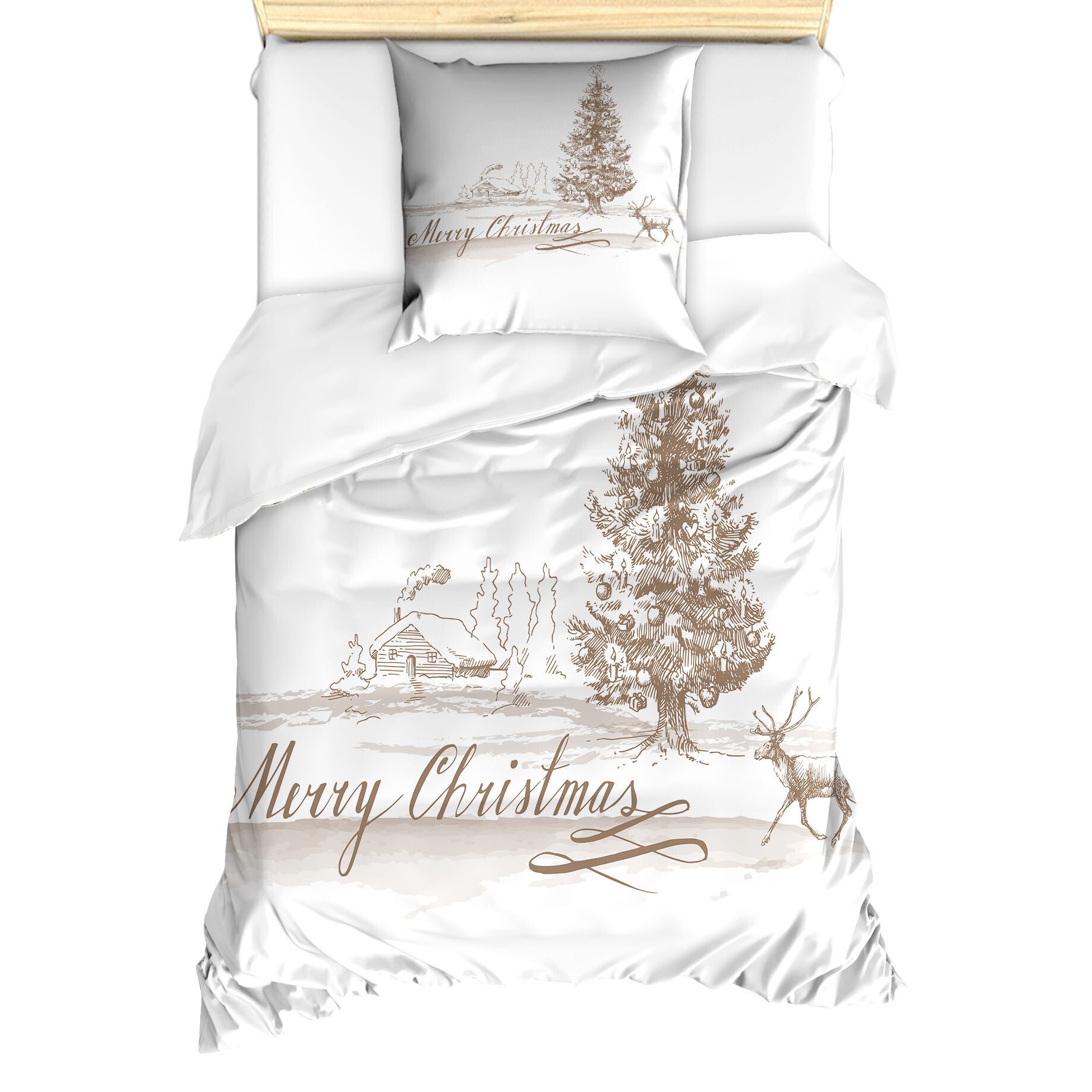 Abakuhaus Bettwäsche Milbensicher Allergiker geeignet mit Kissenbezug, Micr günstig online kaufen