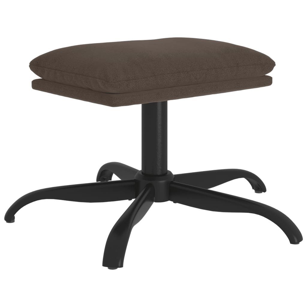 Polsterhocker Fußhocker Dunkelgrau 60x60x36 cm Mikrofasergewebe