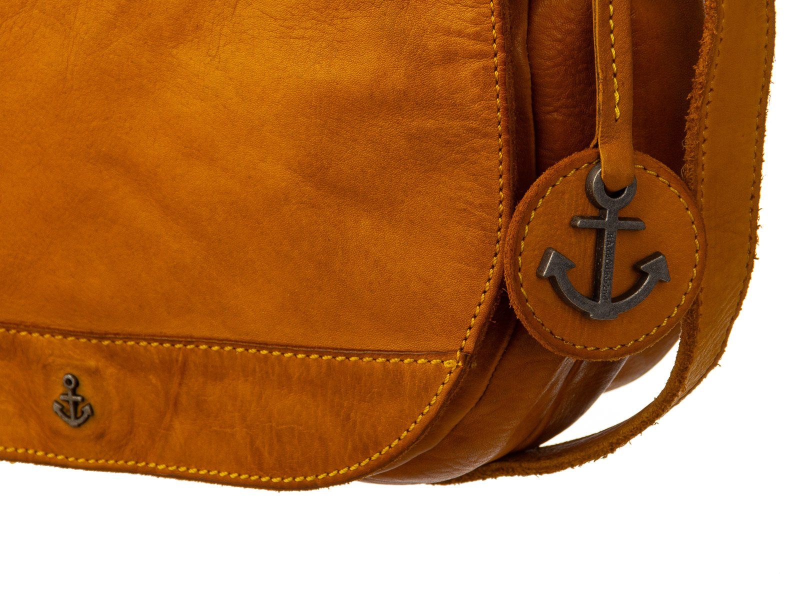 HARBOUR 2nd Schultertasche Lotta Anchor Love Saddlebag Überschlagtasche, Leder