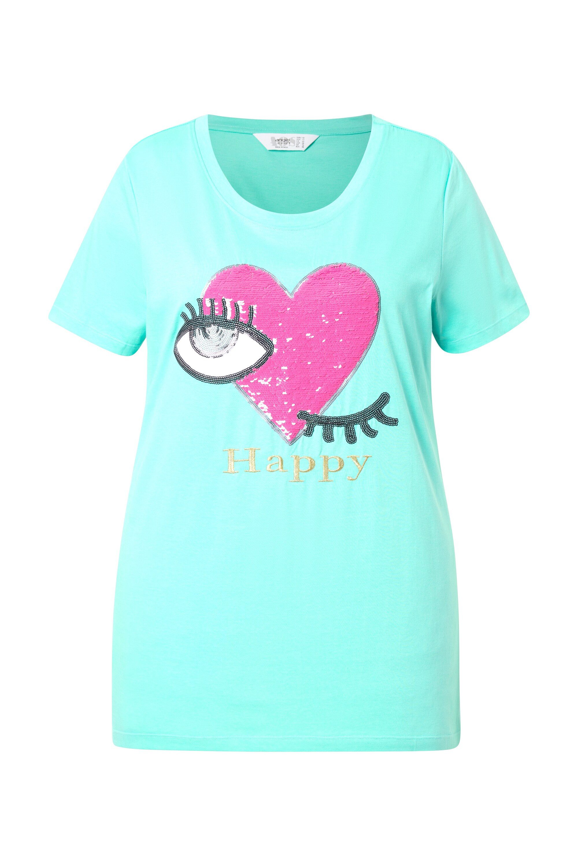 Angel of Style T-Shirt T-Shirt A-Linie Augen-Herz günstig online kaufen
