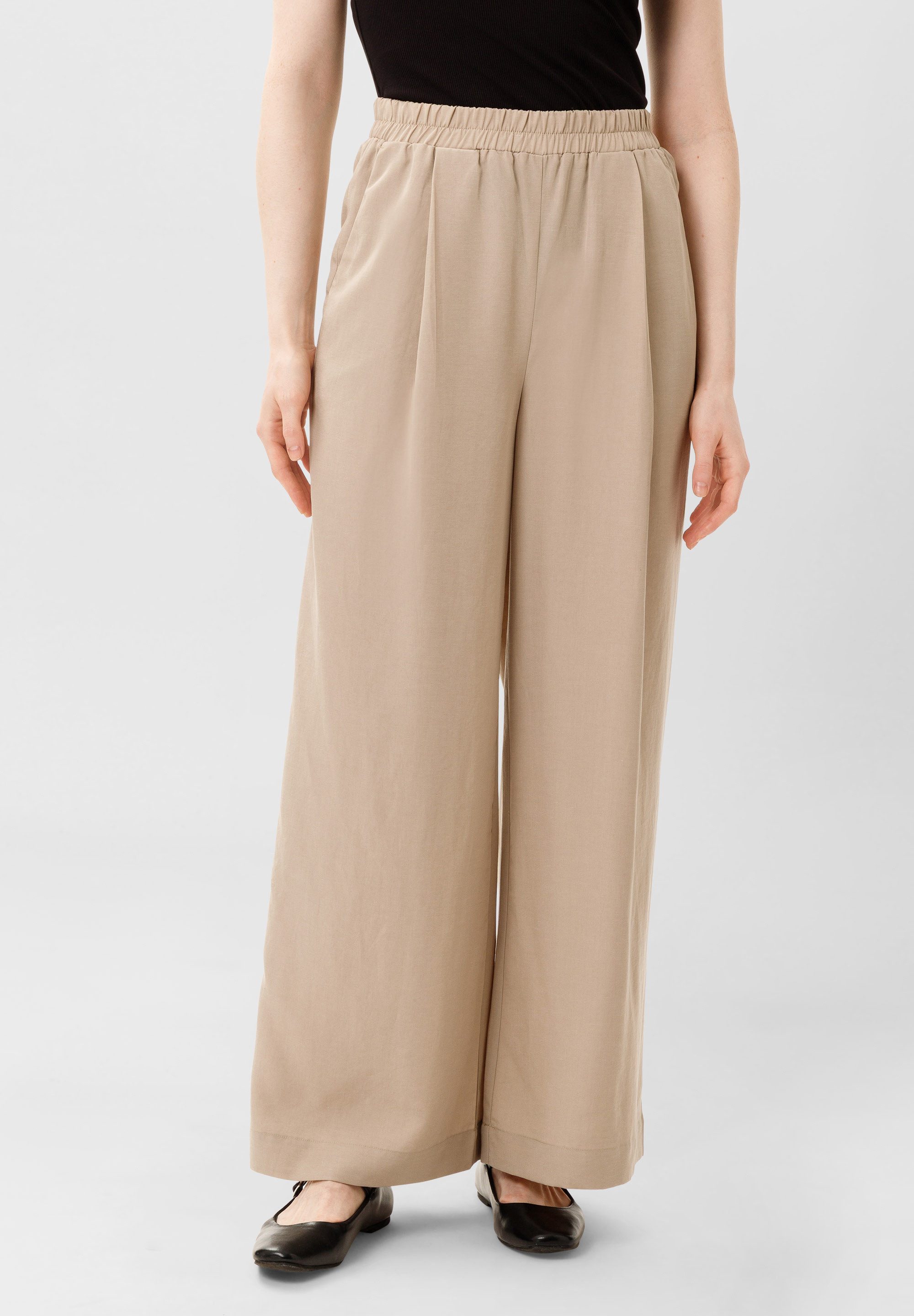 Les Lunes Stoffhose GEORGIA Wide Leg günstig online kaufen