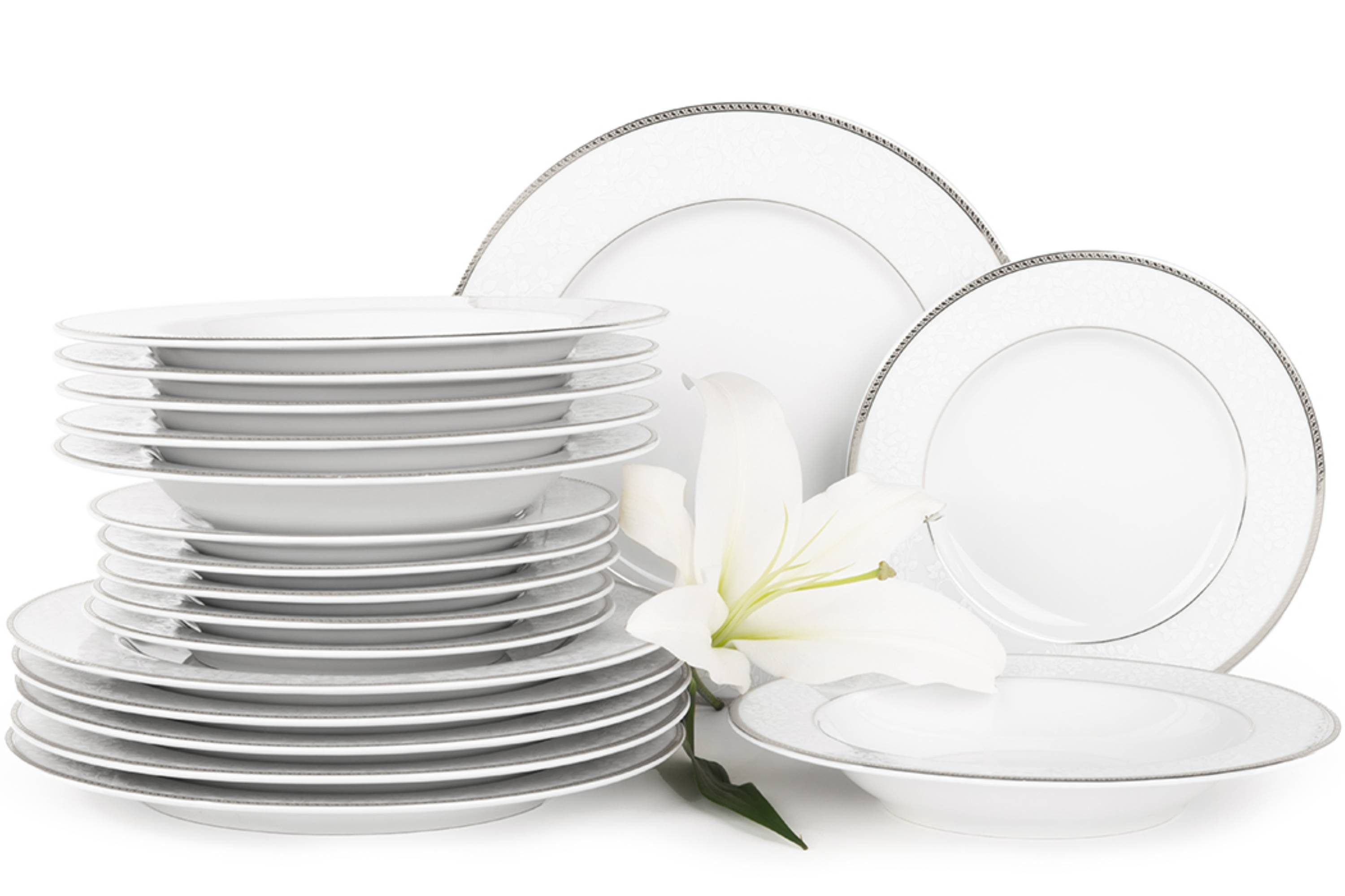 Tafelservice NEW HOLLIS Speiseteller Dessertteller Suppenteller
