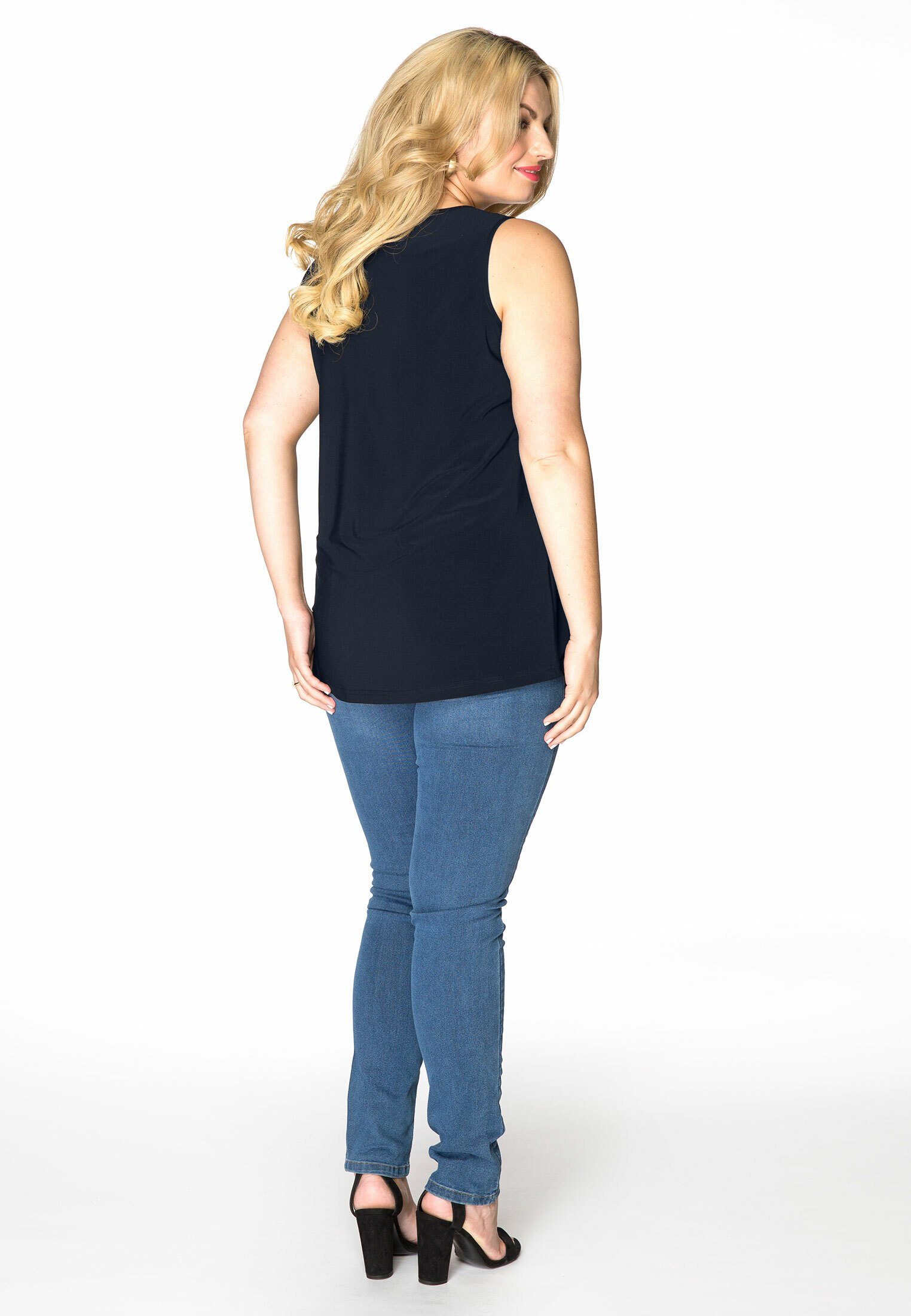 YOEK Shirttop Damen Tanktop Große Größen