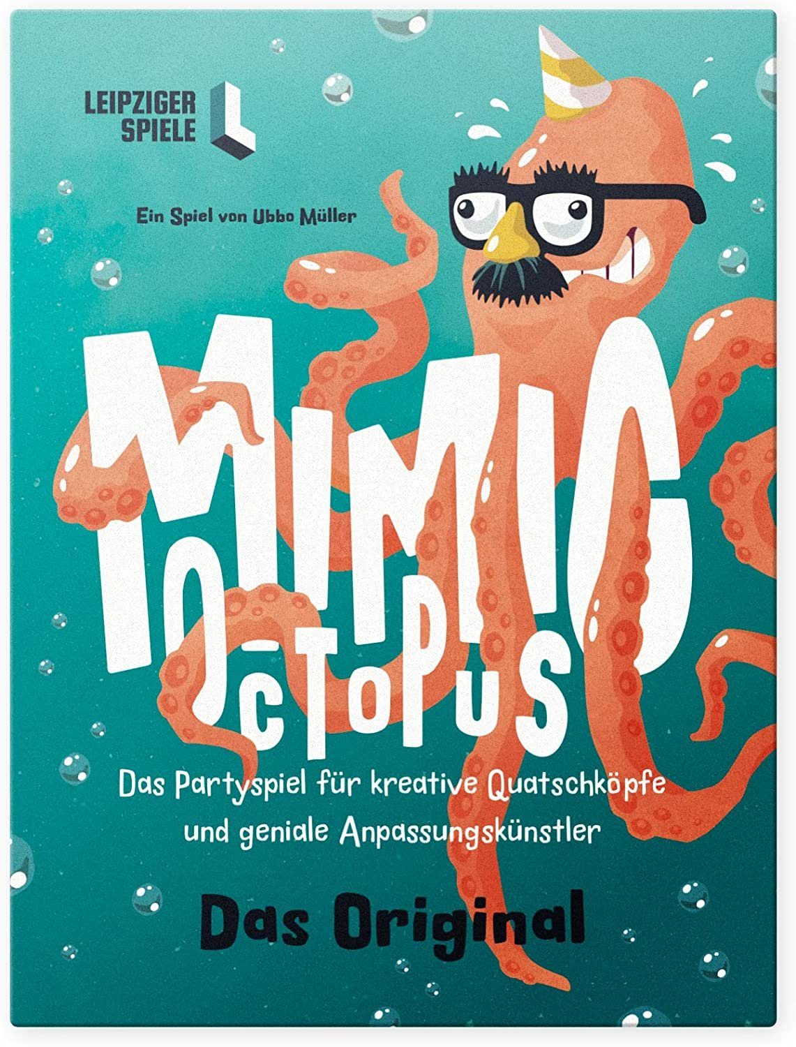 Leipziger Spiele Spiel, Partyspiel Mimic Octopus – Das kommunikative Partyspiel für Erwachsene und Jugendliche (Das Original)
