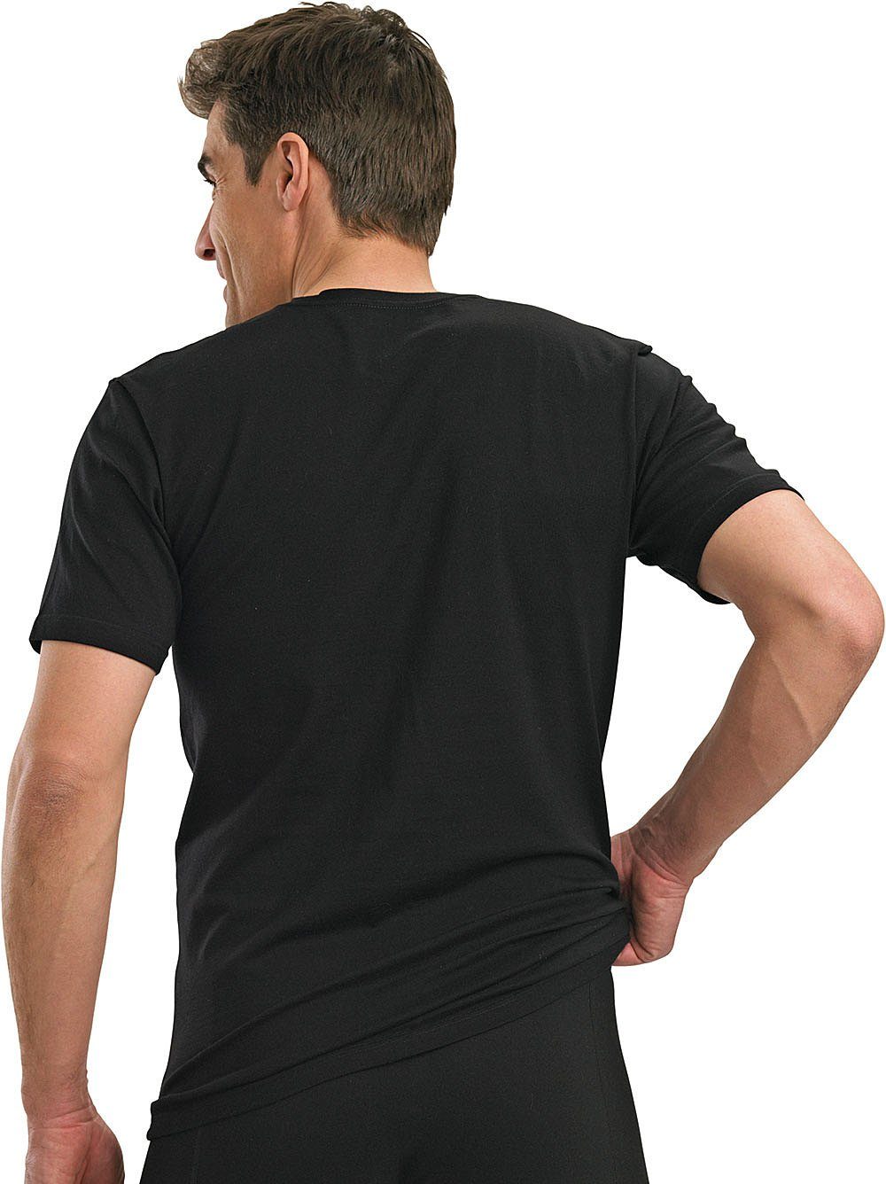 (3er-Pack) Klassiker formbeständig, schwarz drunter für T-Shirt stroendberg der garantiert