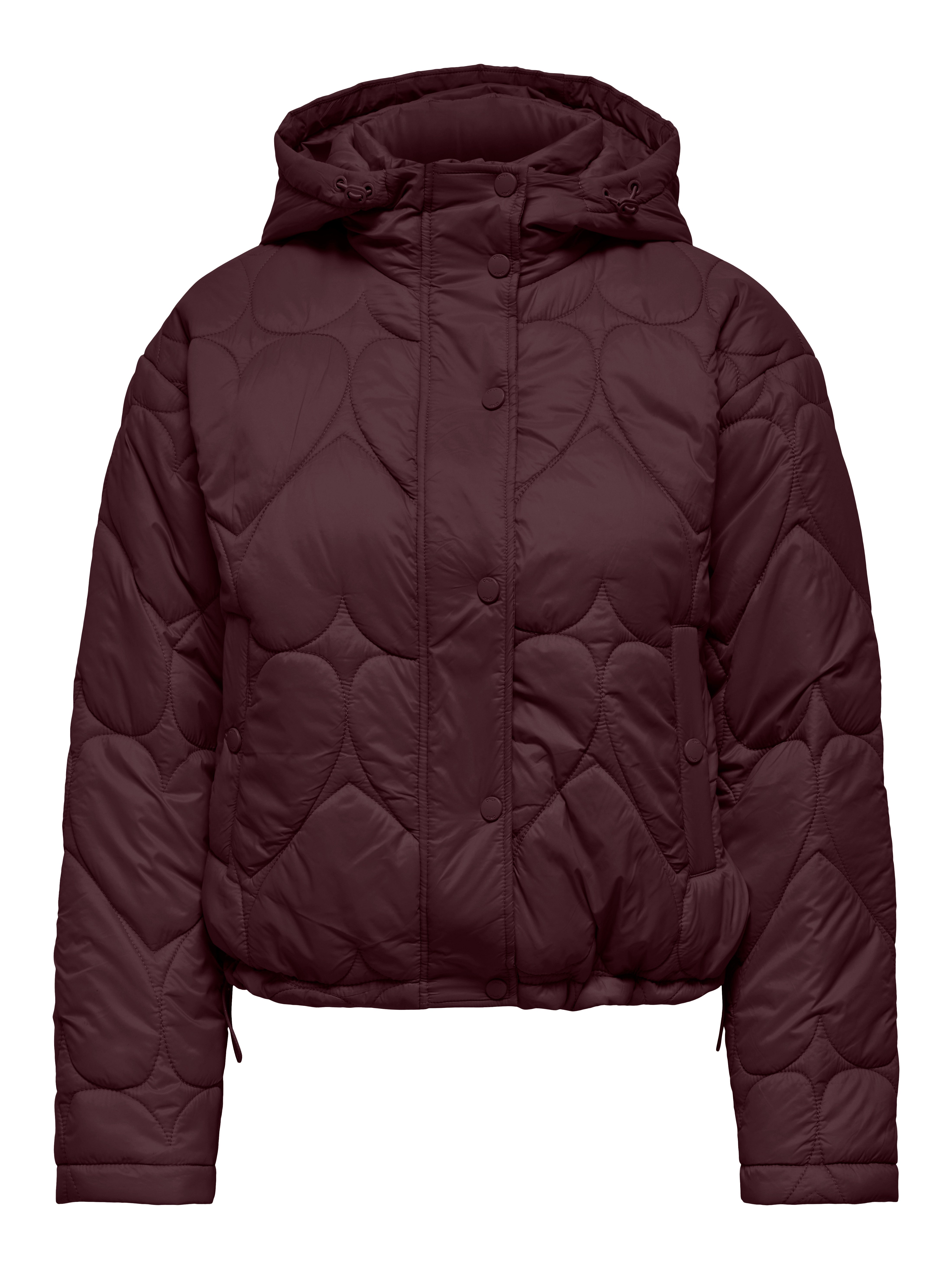 ONLY Steppjacke ONLTAHIA LW HEART HOOD JACKET CC OTW Kunstfaser