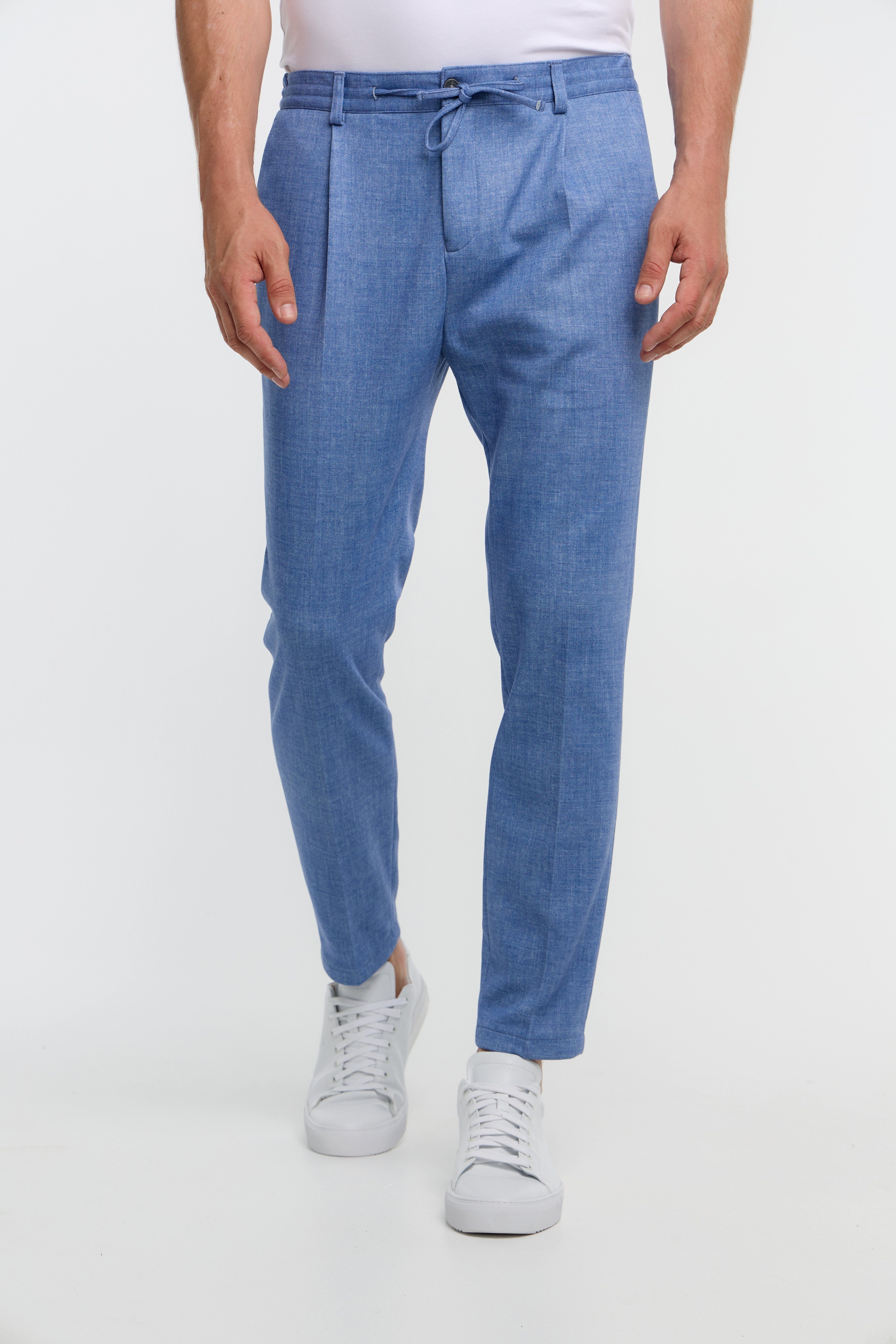 ZUITABLE Anzughose – Herren Stoffhose mit Tunnelzug im Slim Fit günstig online kaufen
