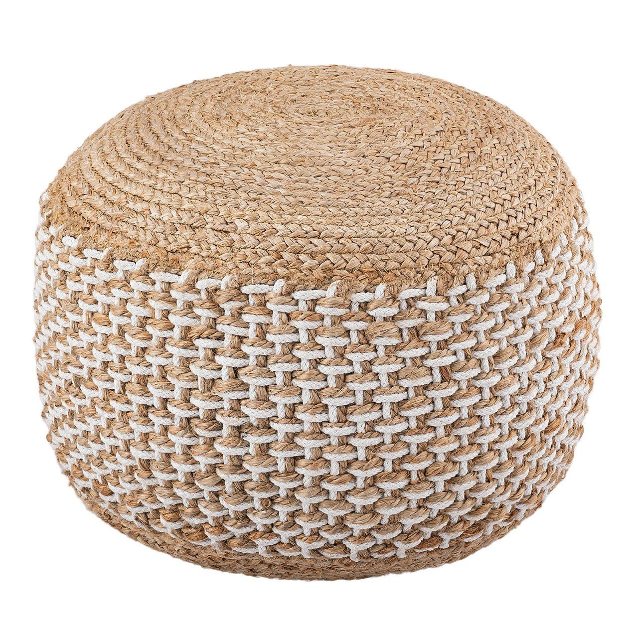 Jute Sit, Jute natur Sessel soma Sitzpouf Sessel Sitzplatz Hocker Deko Stuhl rund cm Soma 50x50 Sitzmöbel Sitzhocker