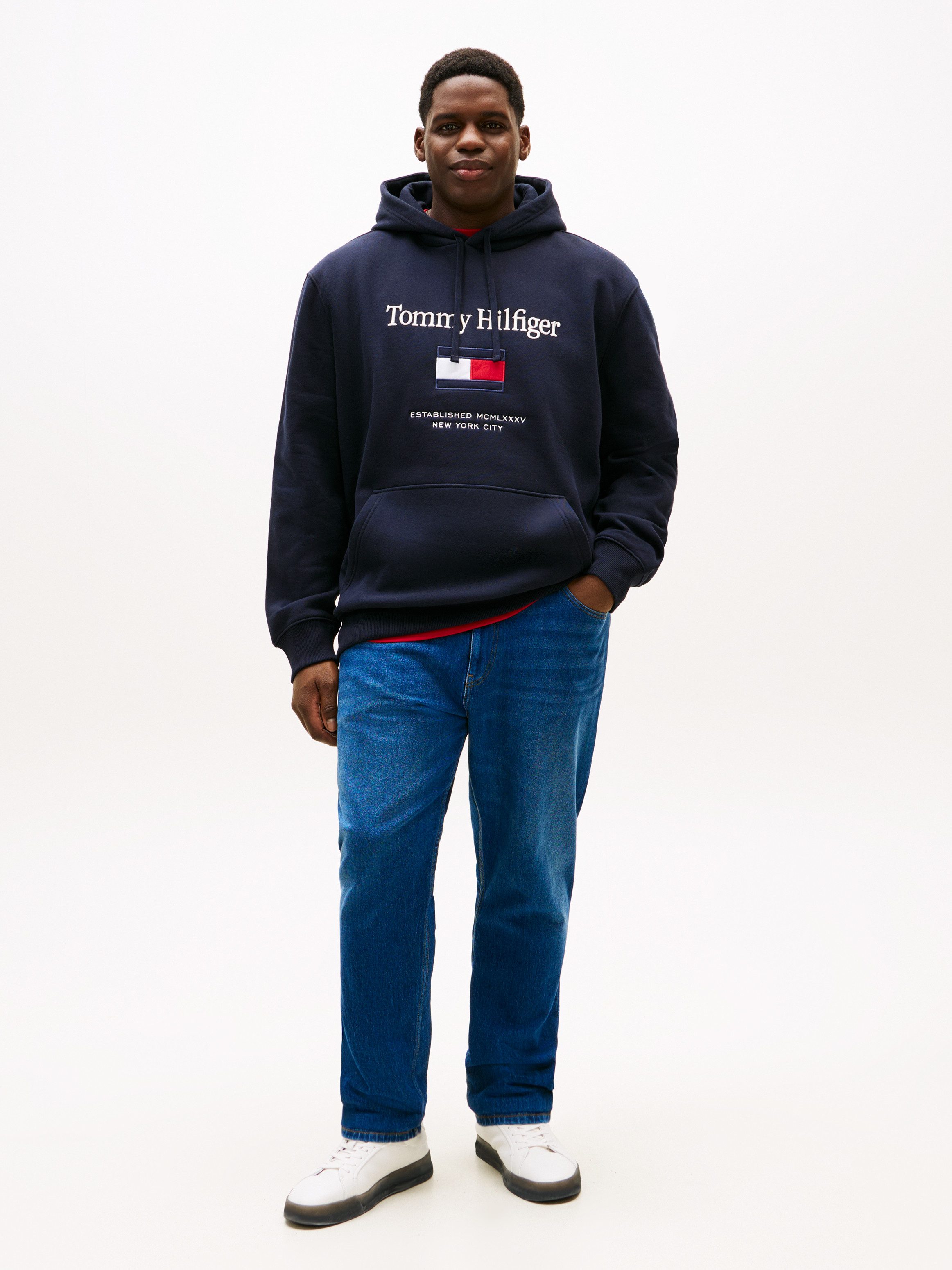 Tommy Hilfiger Big & Tall Hoodie BT-TOMMY EMBRO FLAG Große Größen