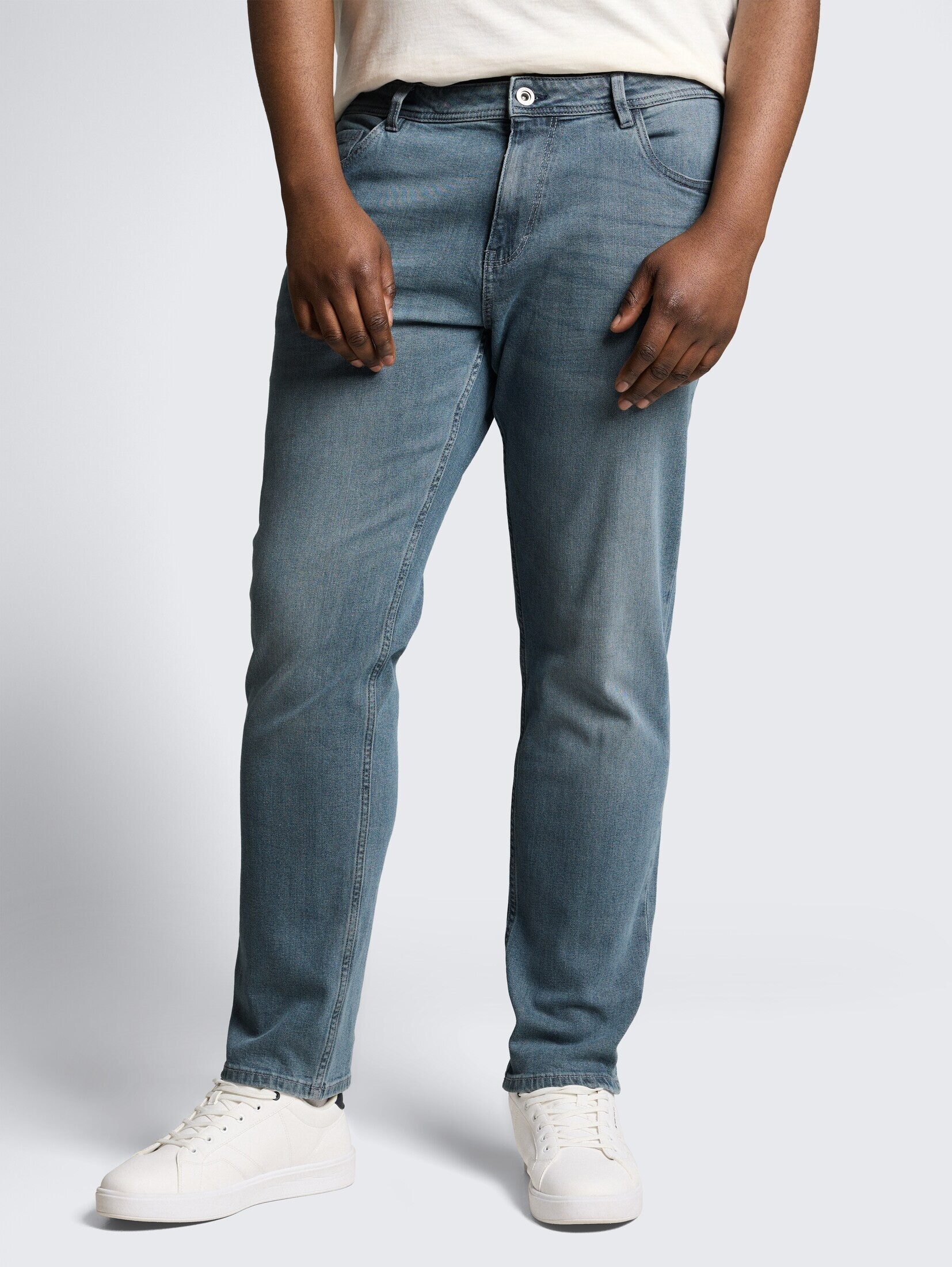 TOM TAILOR PLUS Regular-fit-Jeans Jeanshosen Plus Size - TTPLUS REGULAR Jeans