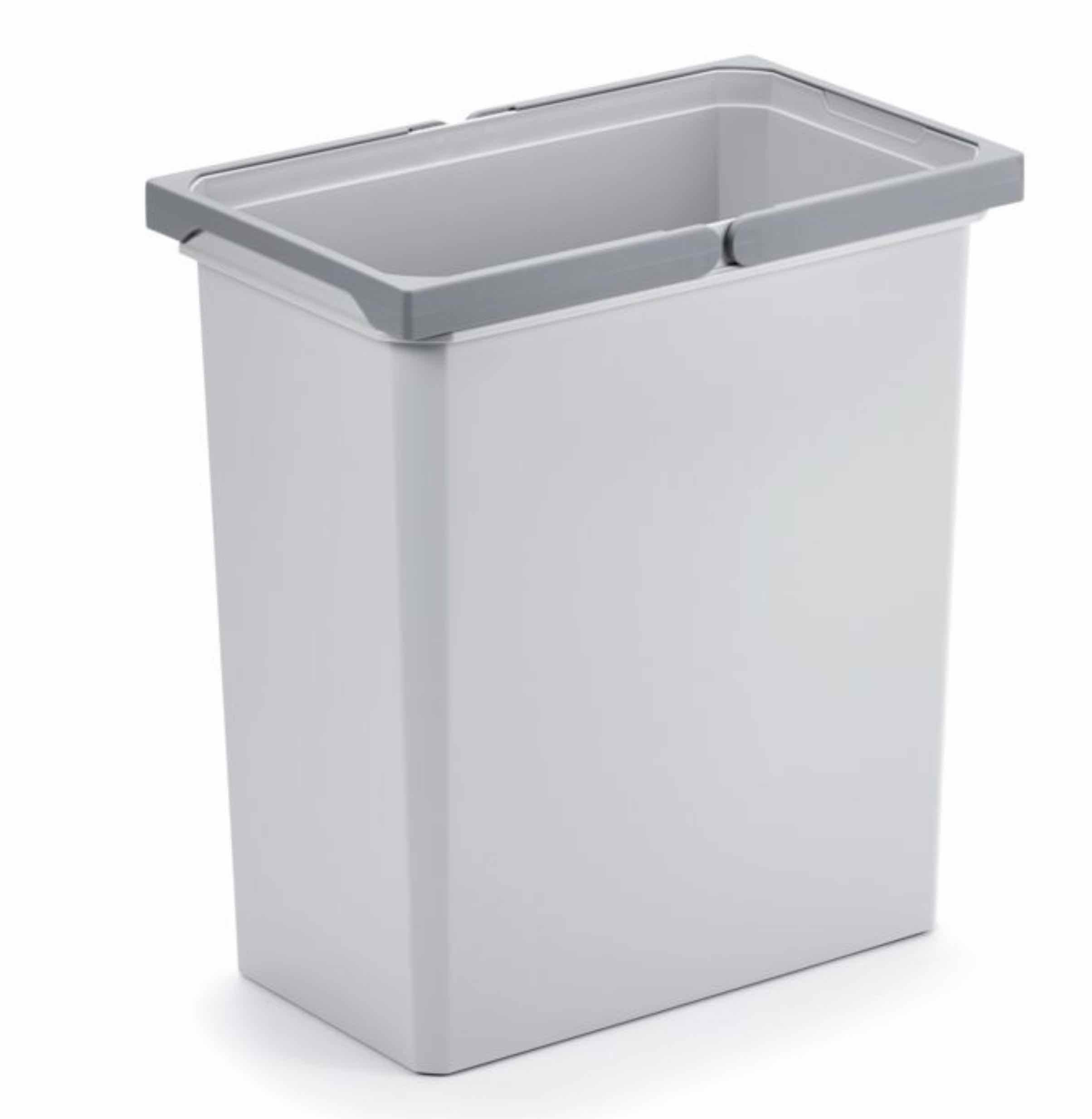 Naber Einbaumülleimer NABER Cox® Systembehälter Ersatzeimer, hellgrau