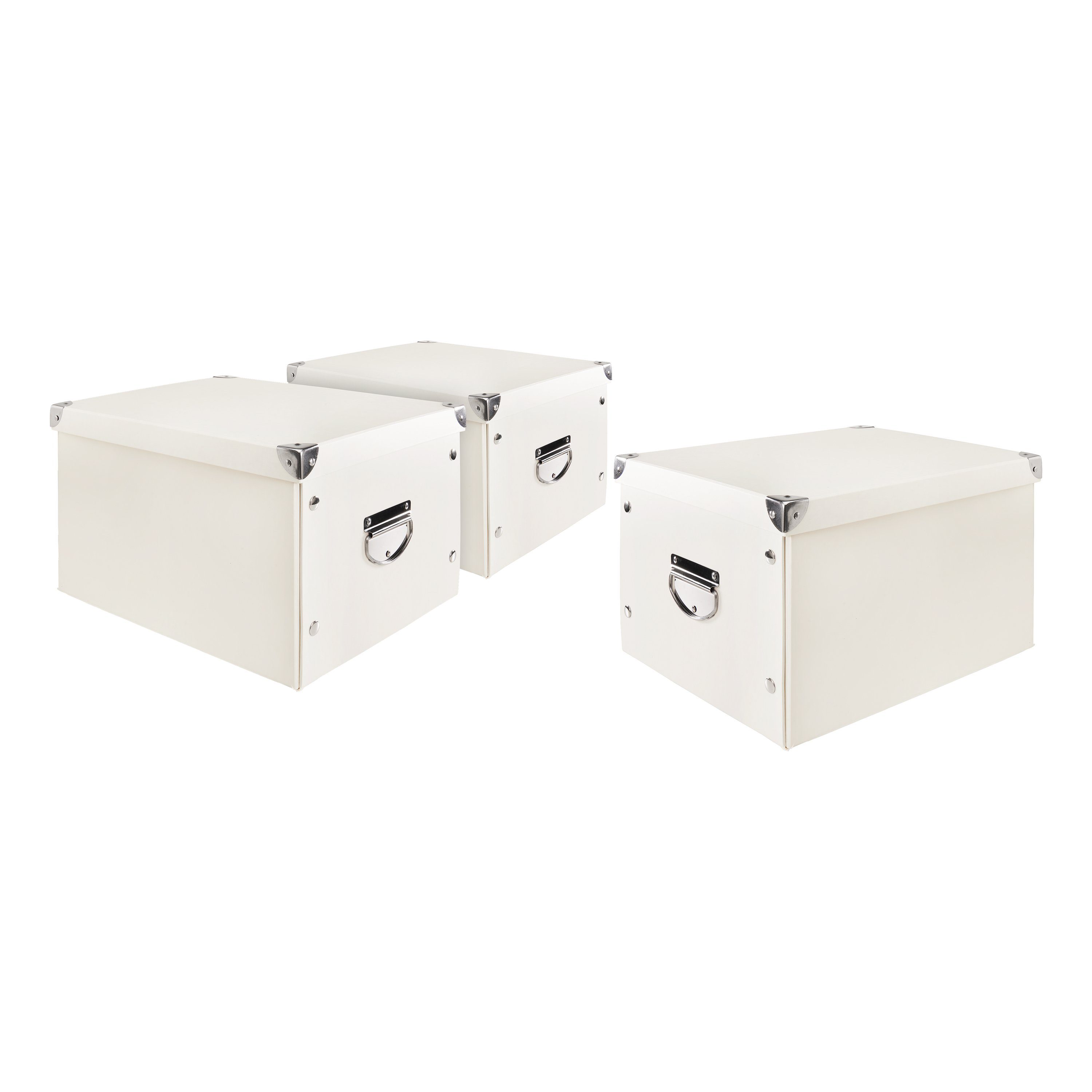 VBS Aufbewahrungsbox Aufbewahrungsbox mit Deckel, faltbar (3 St), 27 cm x 3 günstig online kaufen