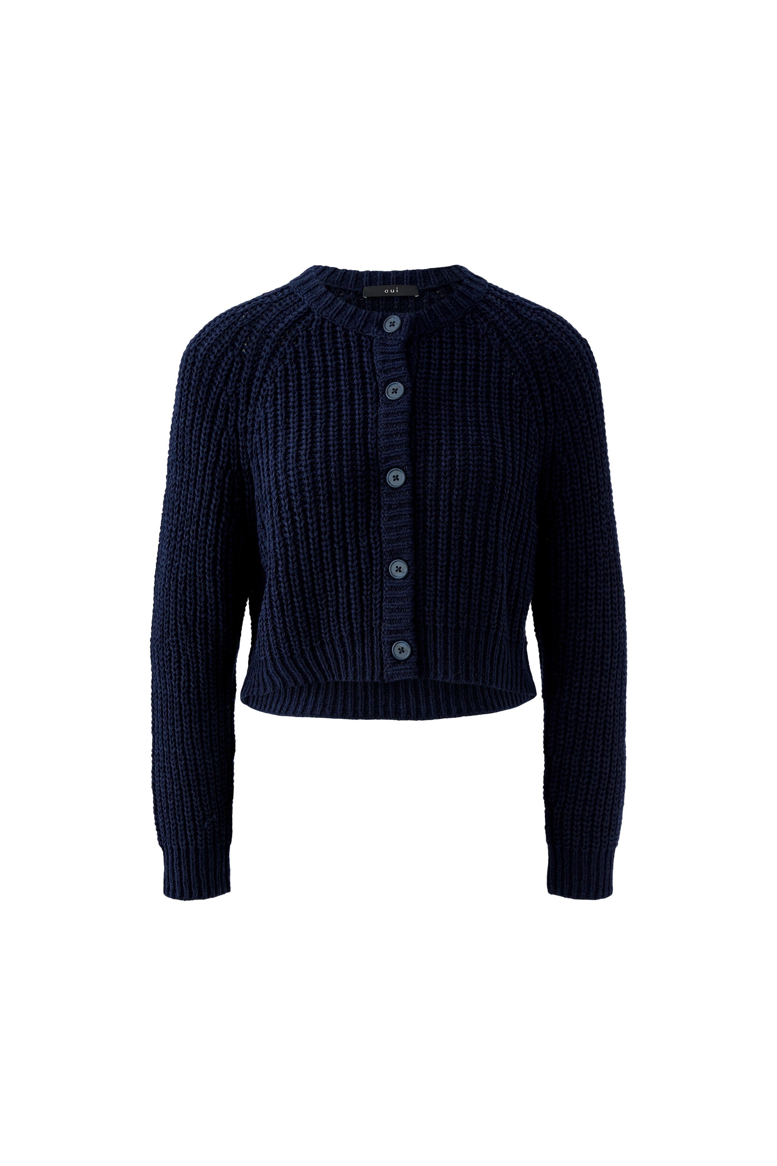 Oui Strickjacke