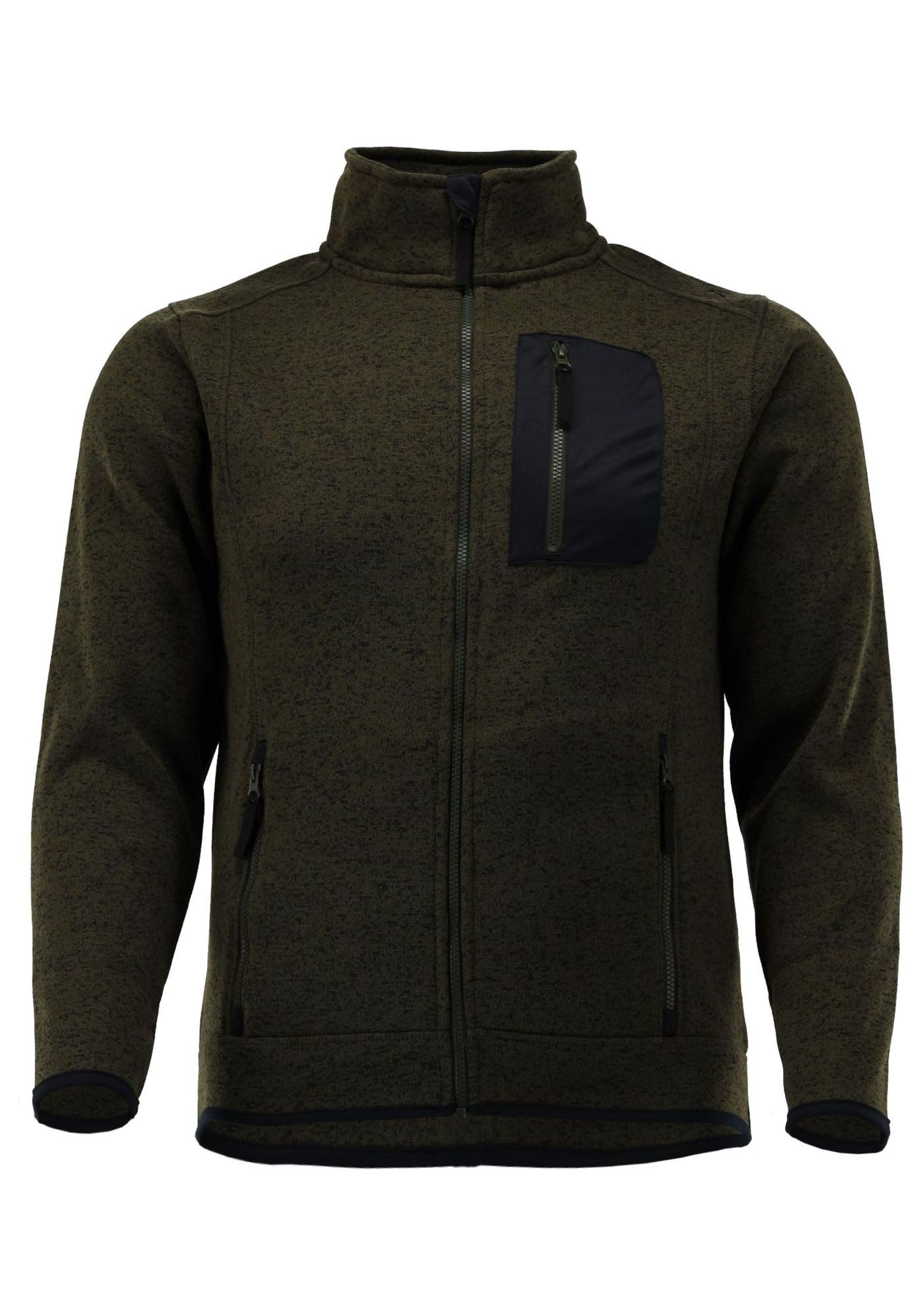 OS Trachten Strickfleecejacke Nucku Outdoorjacke mit günstig online kaufen