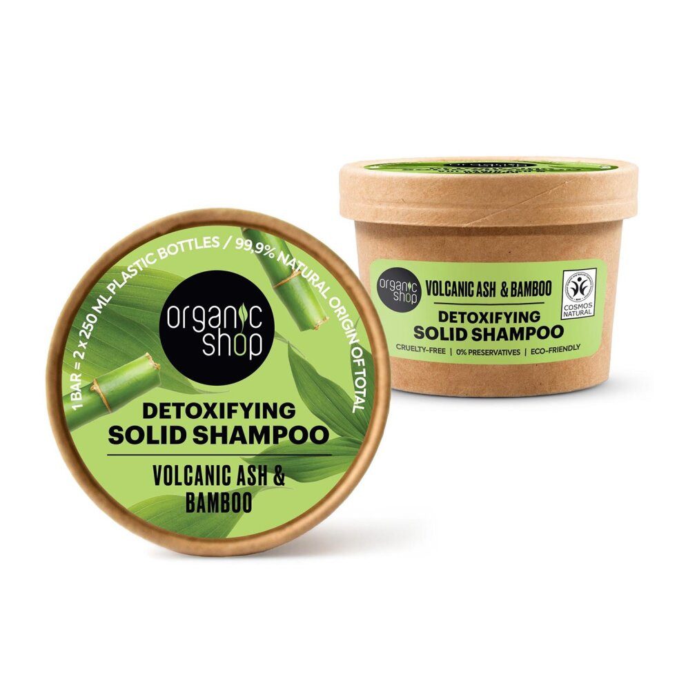 Haarshampoo Volcanic Ash Champu Solido Detoxificante 60g