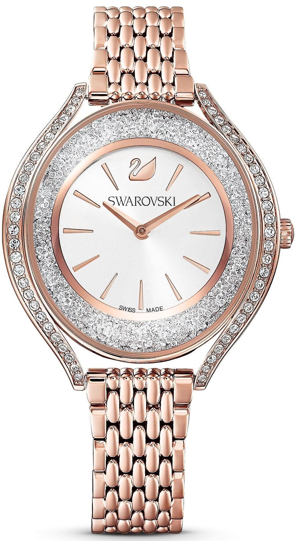 Swarovski Schweizer Uhr CRYSTALLINE AURA, rosé 5519459