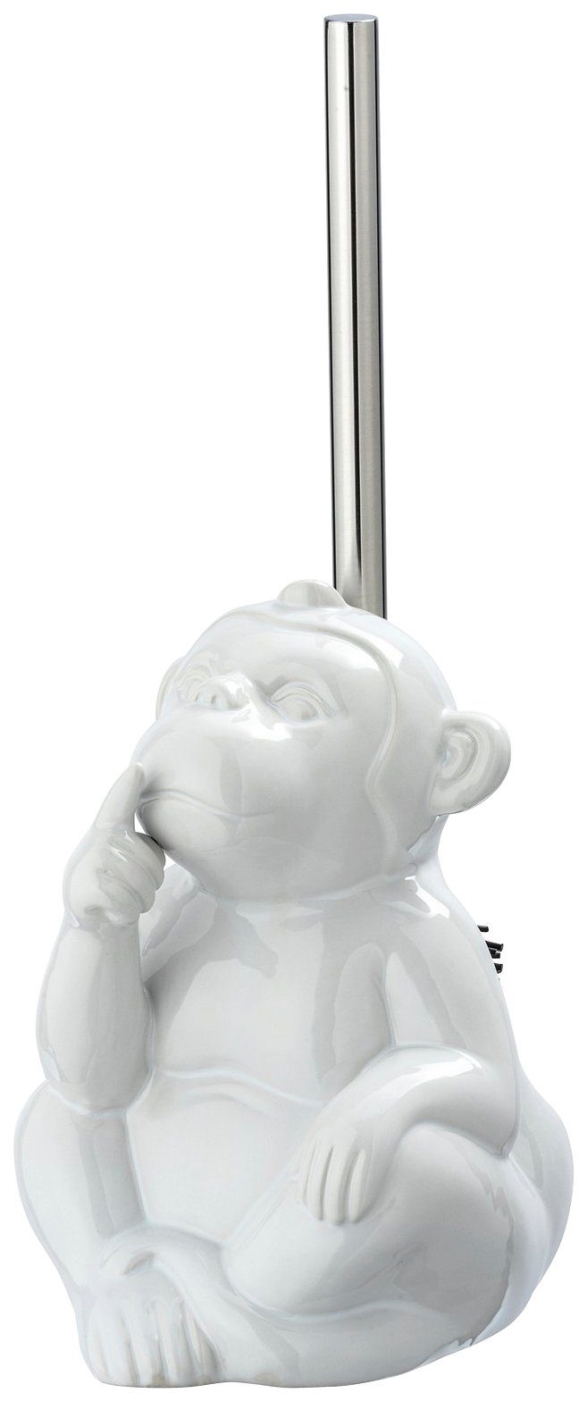 WENKO WC-Garnitur Monkey, (1-tlg), Keramik günstig online kaufen