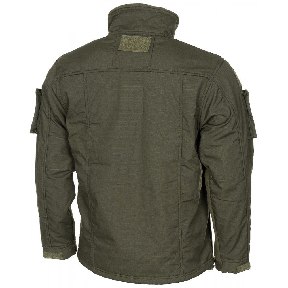 MFHHighDefence Fleecejacke Fleece-Jacke, Combat, oliv - 4XL günstig online kaufen